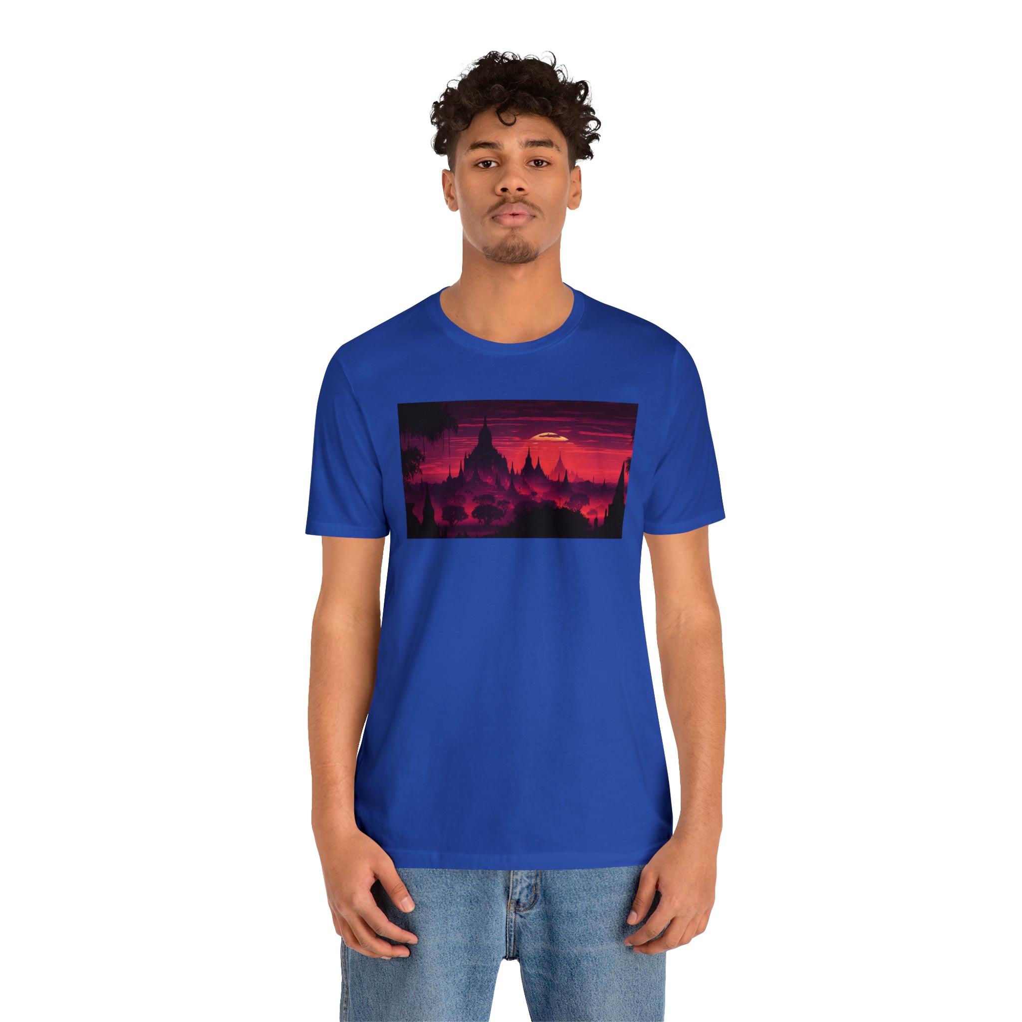 Unisex Jersey Short Sleeve Tee - Bagan, Myanmar