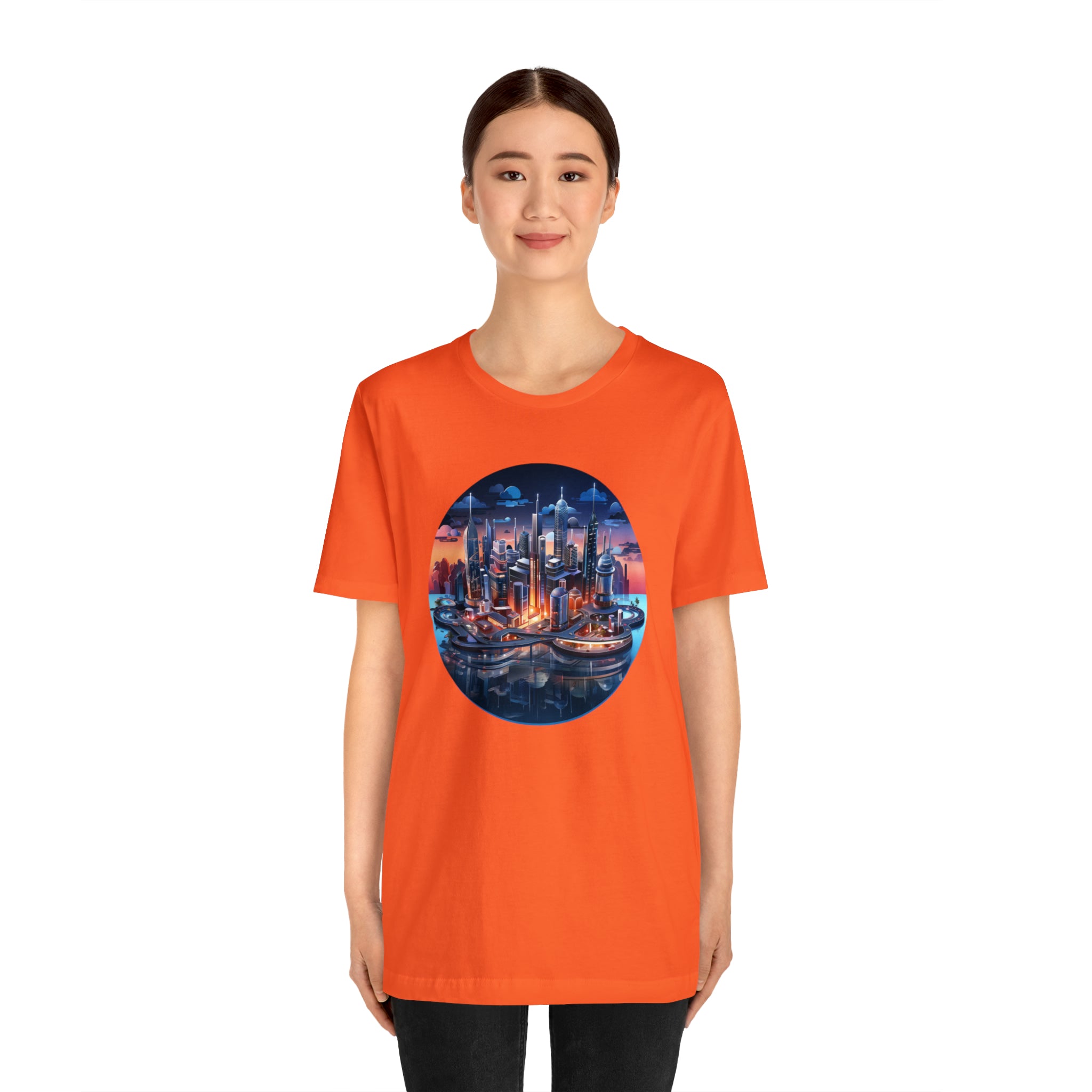Unisex Jersey Short Sleeve Tee - Isometric Designs 05