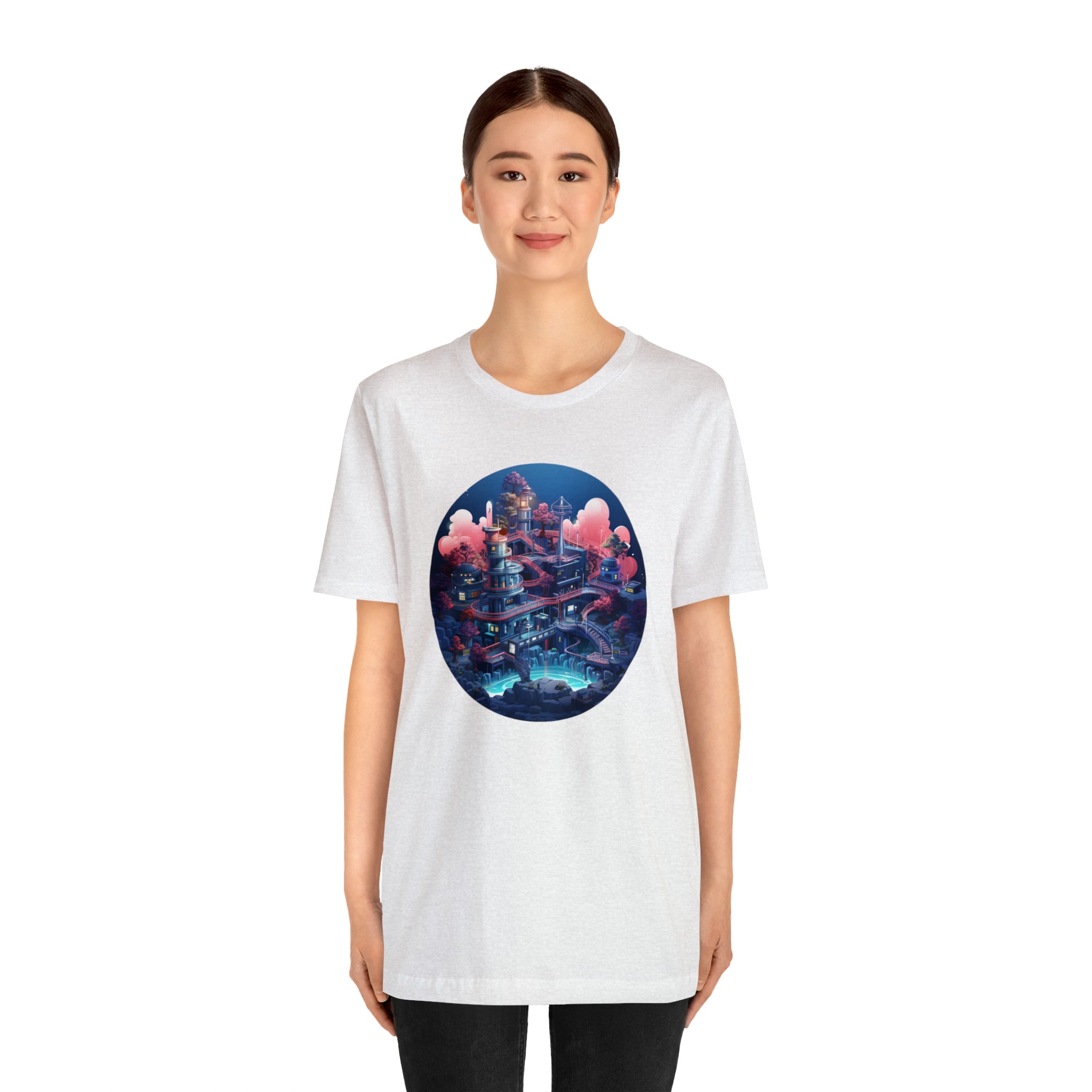 Unisex Jersey Short Sleeve Tee - Isometric Designs 03