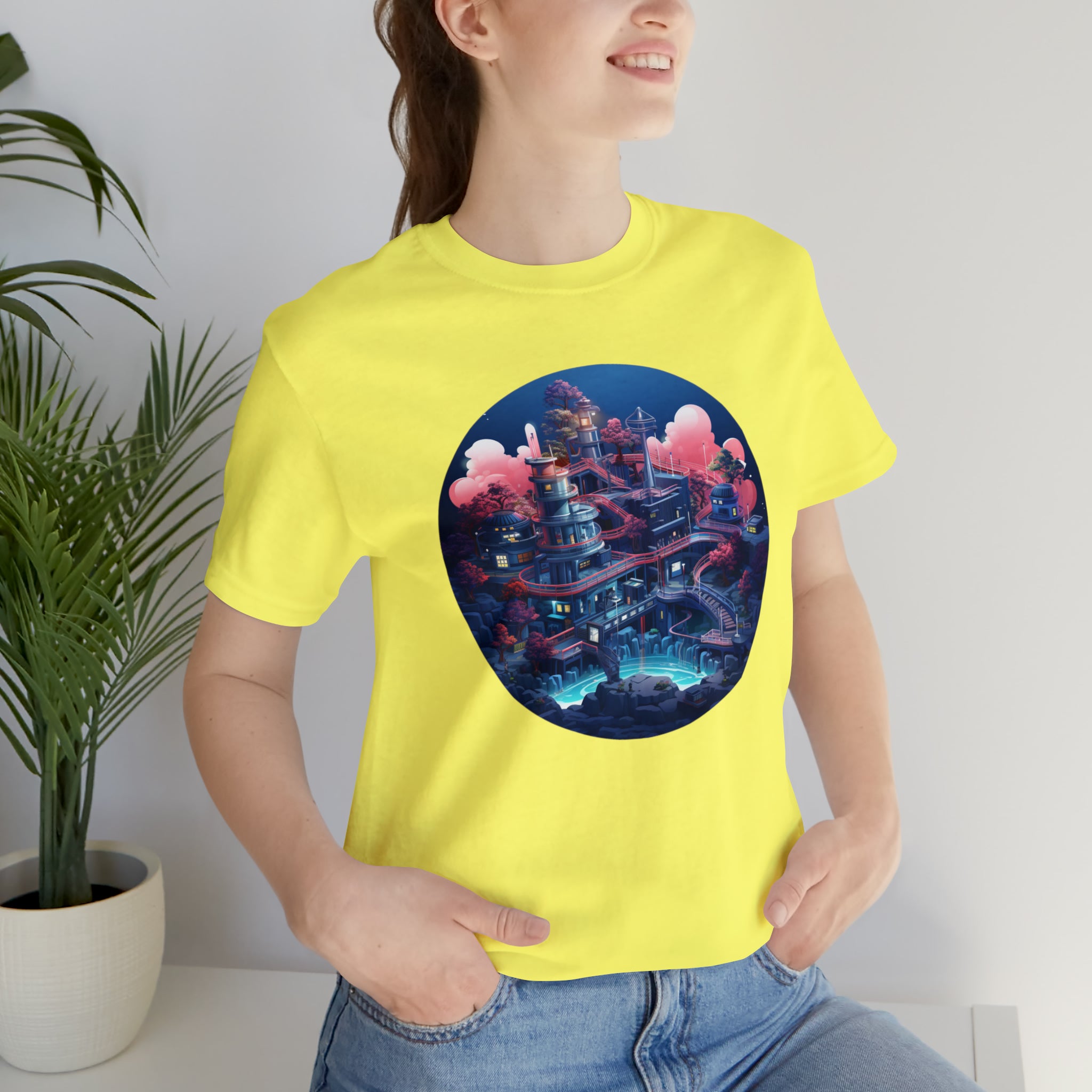 Unisex Jersey Short Sleeve Tee - Isometric Designs 03