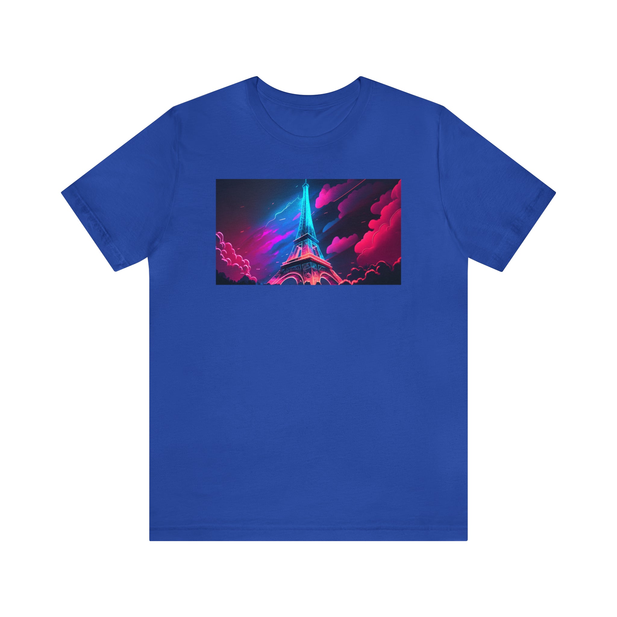 Unisex Jersey Short Sleeve Tee - Eiffel Tower, France