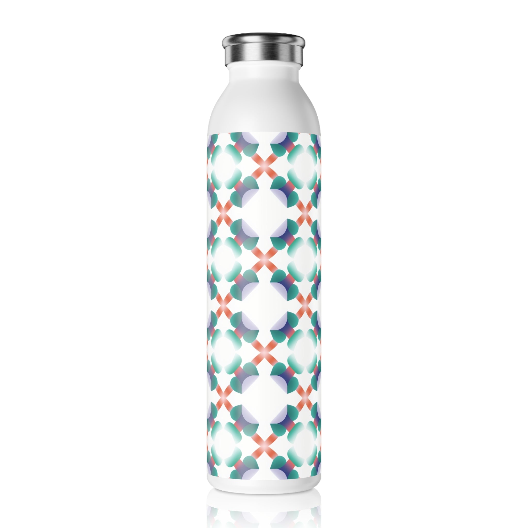 Slim Water Bottle - Abstract Designs 06