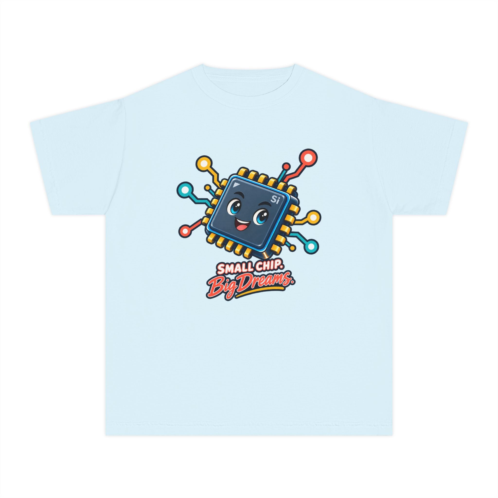 Youth Midweight Cotton Tee - Small Chip, Big Dreams
