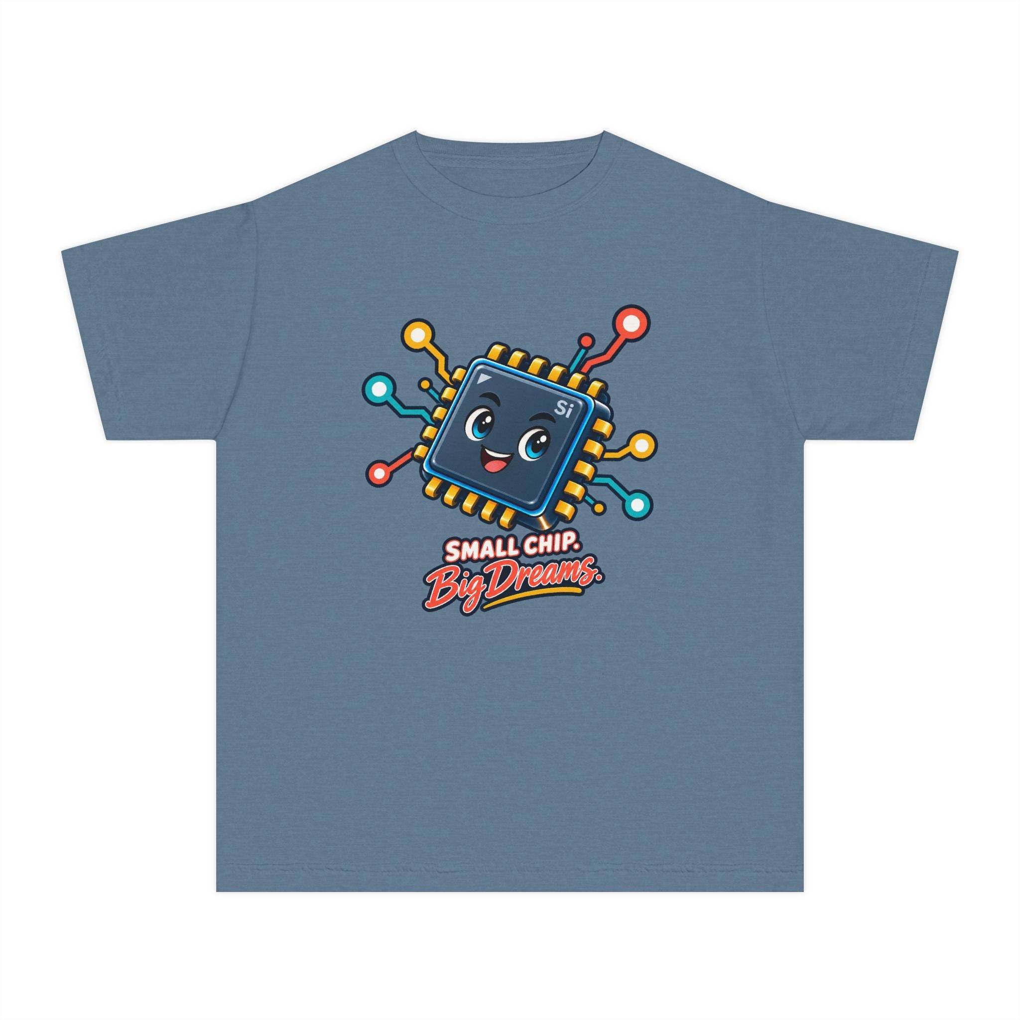 Youth Midweight Cotton Tee - Small Chip, Big Dreams