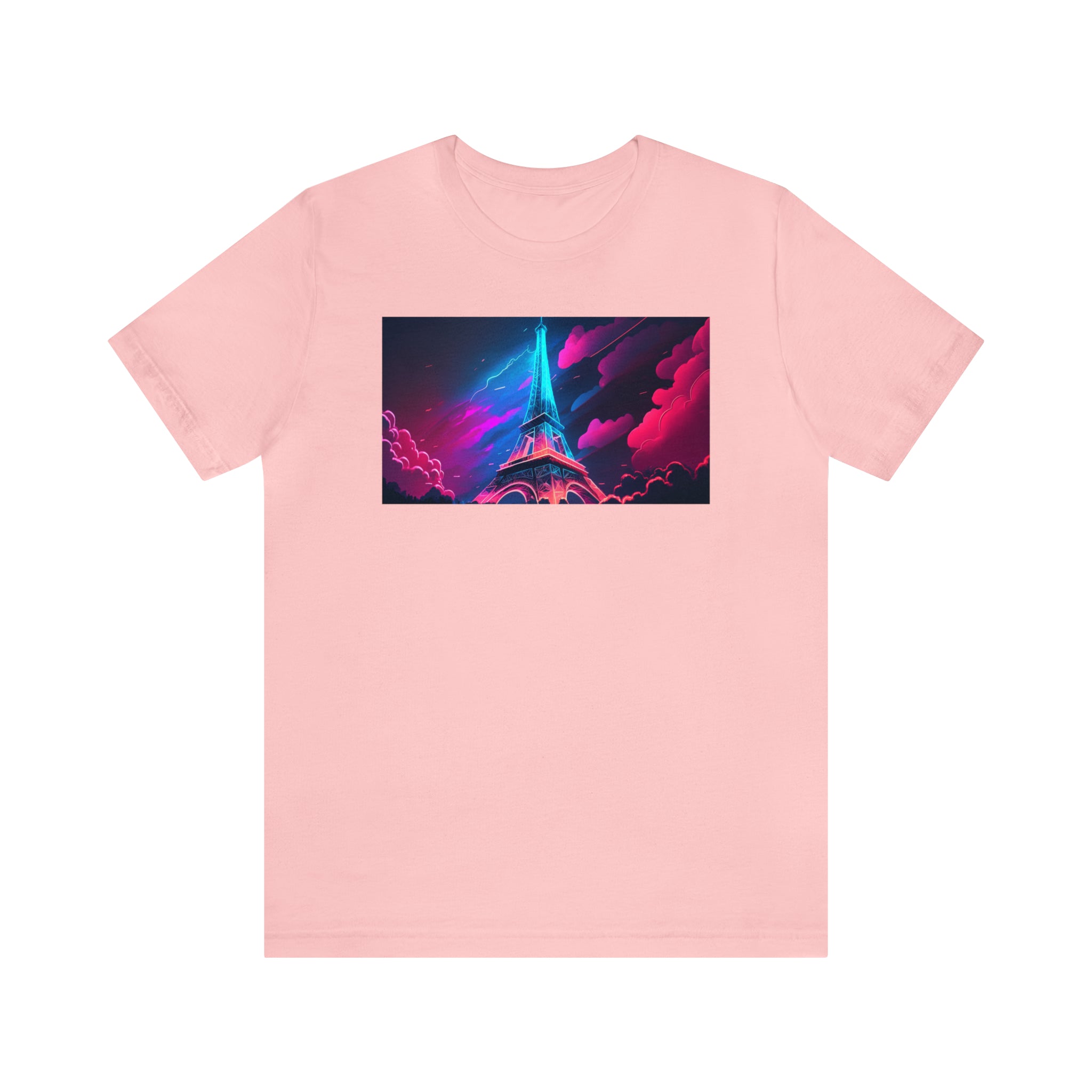 Unisex Jersey Short Sleeve Tee - Eiffel Tower, France