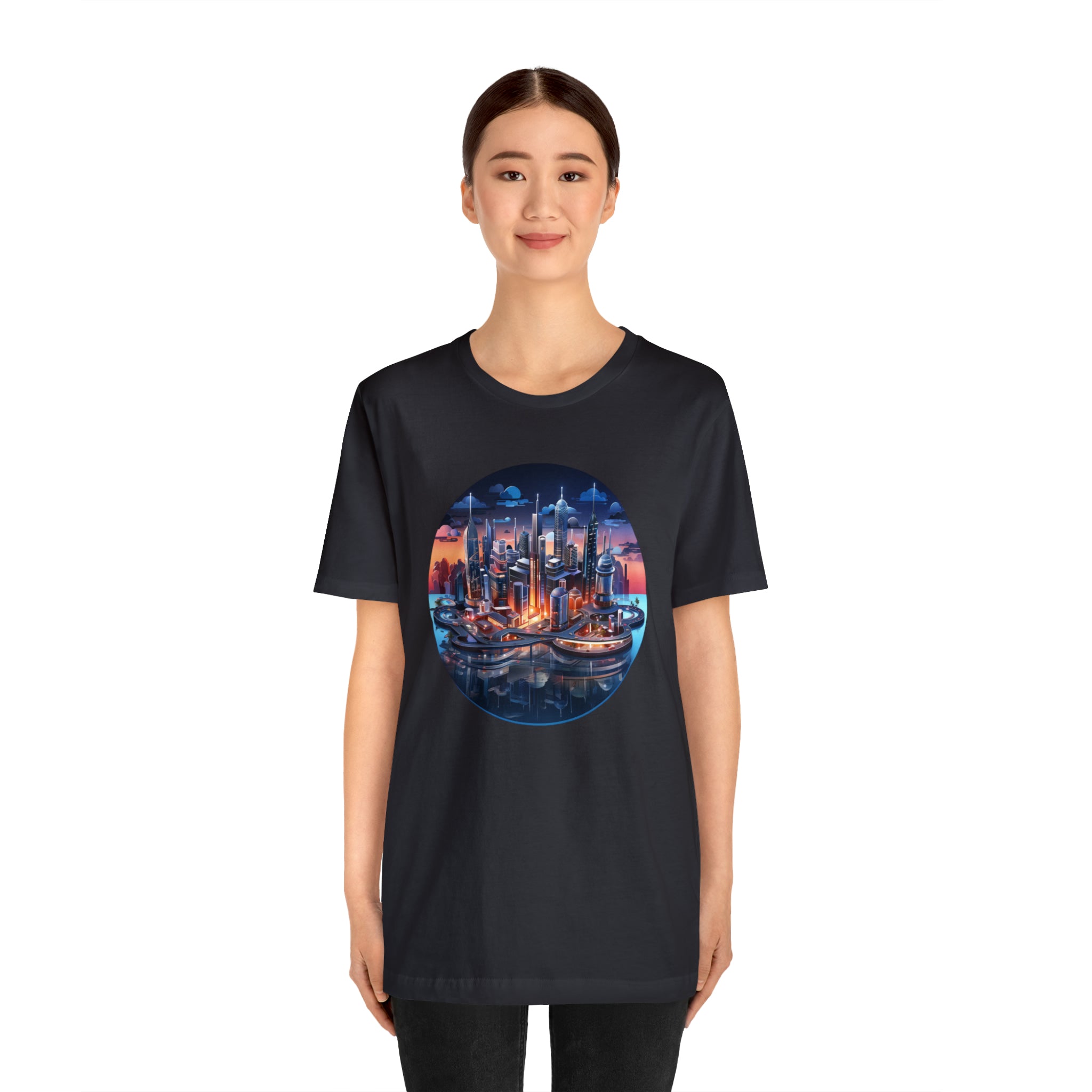 Unisex Jersey Short Sleeve Tee - Isometric Designs 05