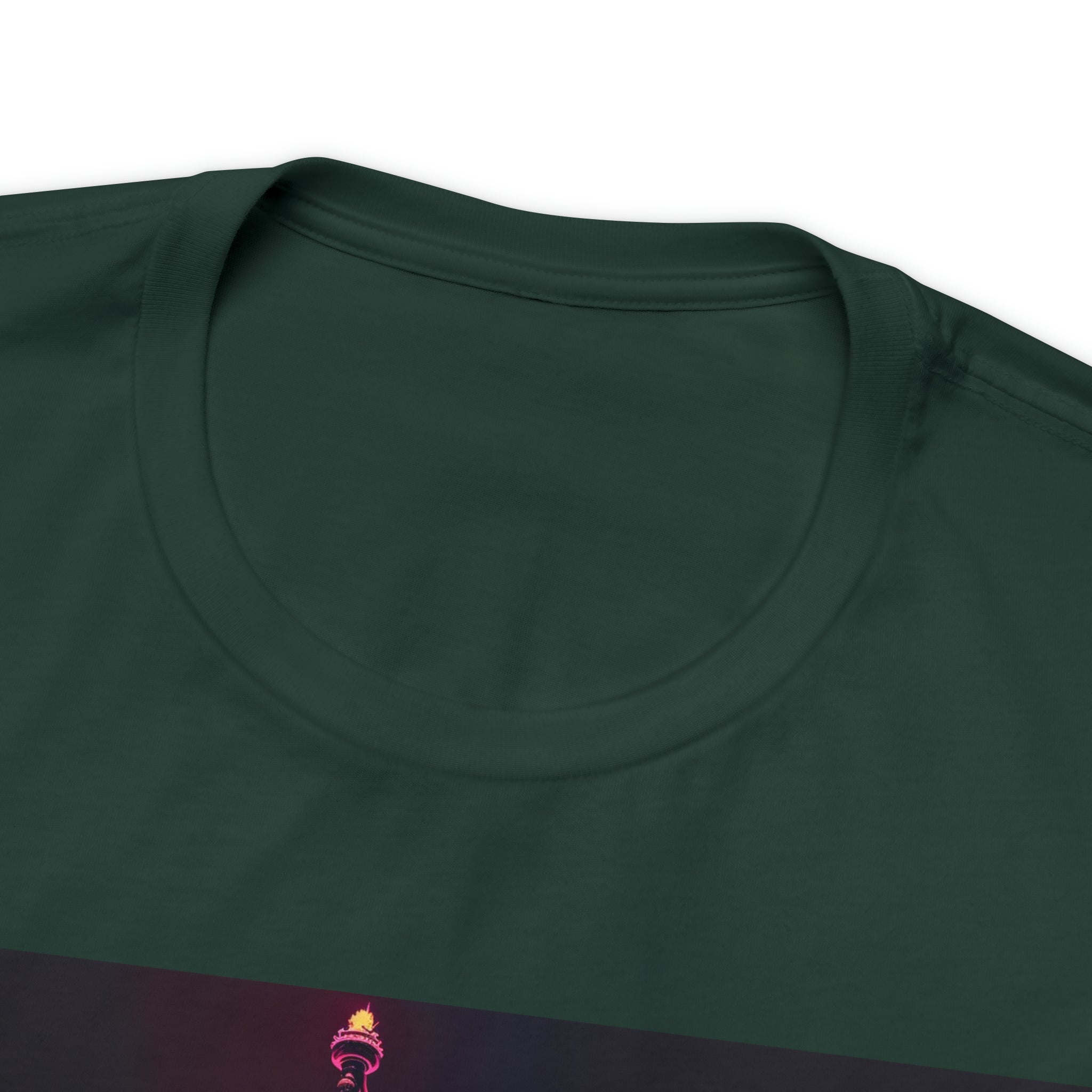 Unisex Jersey Short Sleeve Tee - Statue of Liberty, New York, USA