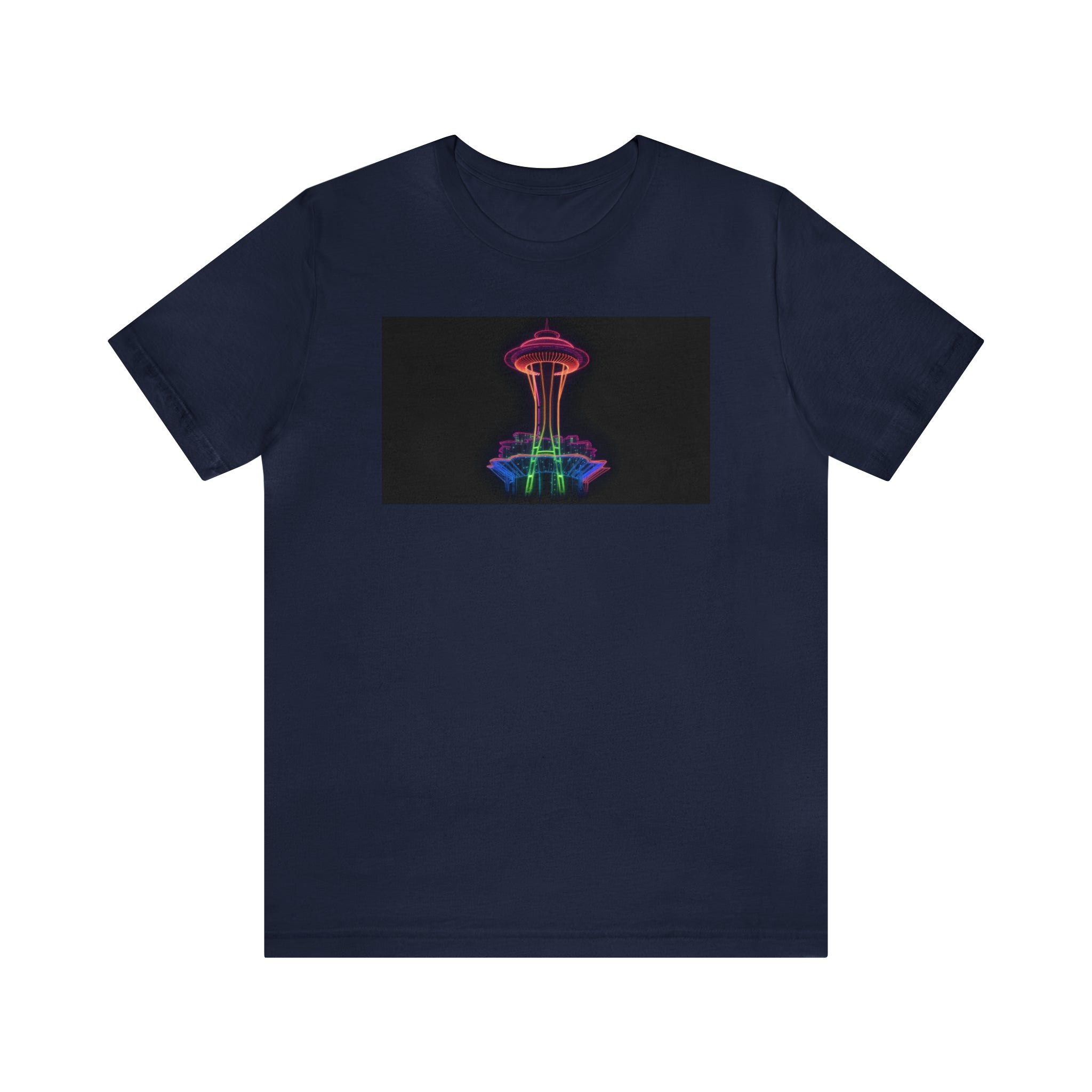 Unisex Jersey Short Sleeve Tee - Space Needle, Seattle, USA