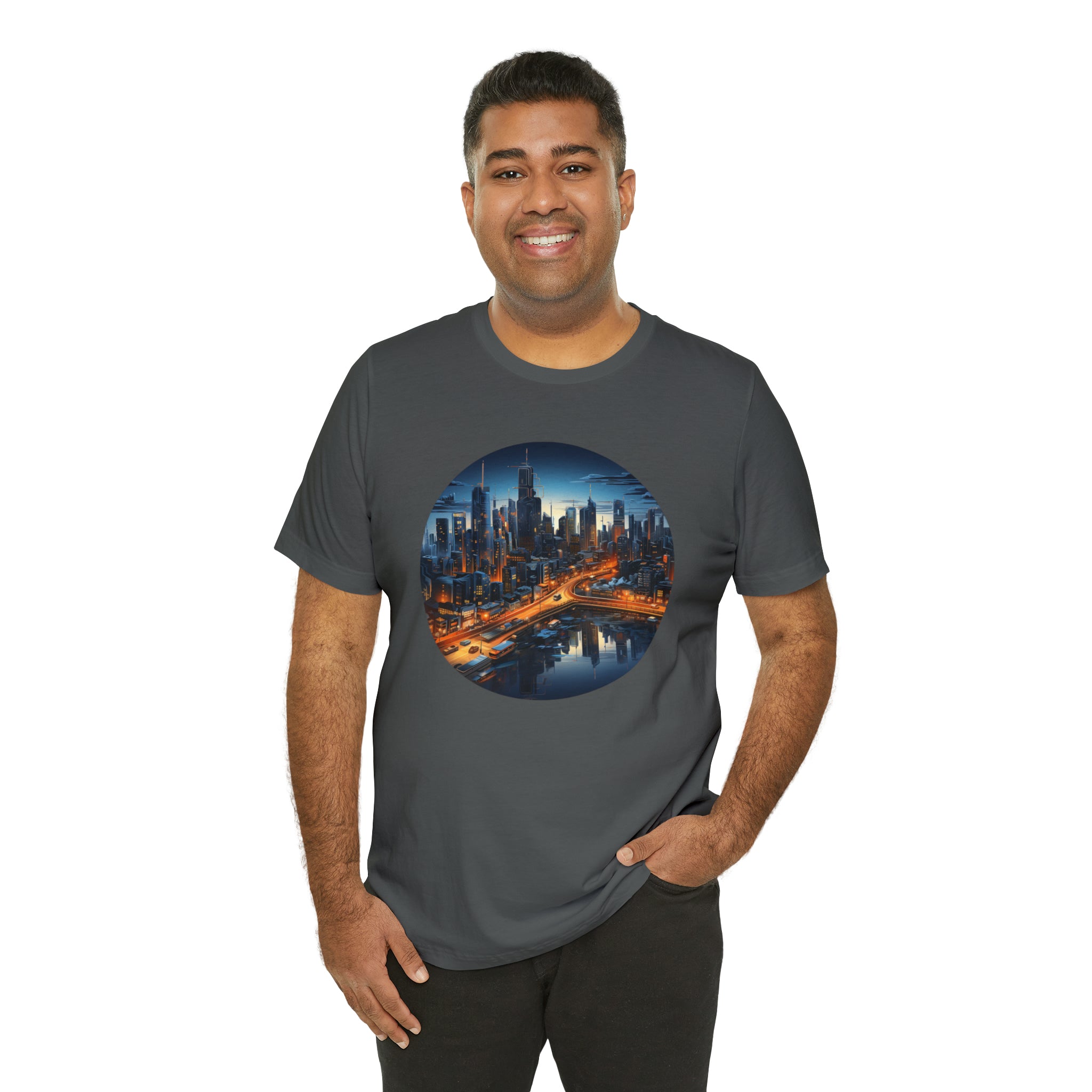Unisex Jersey Short Sleeve Tee - Isometric Designs 06