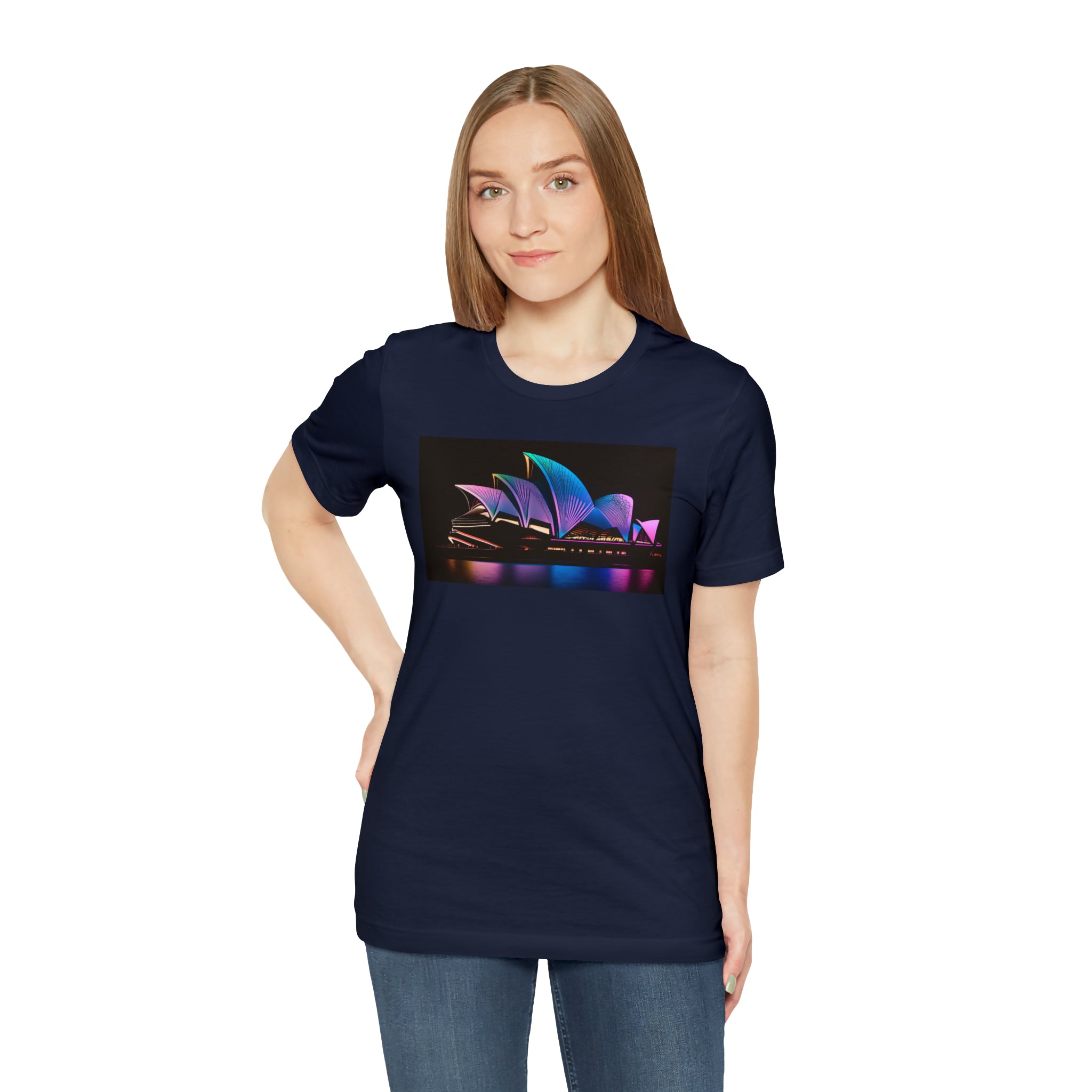 Unisex Jersey Short Sleeve Tee - Sydney Opera House, Australia