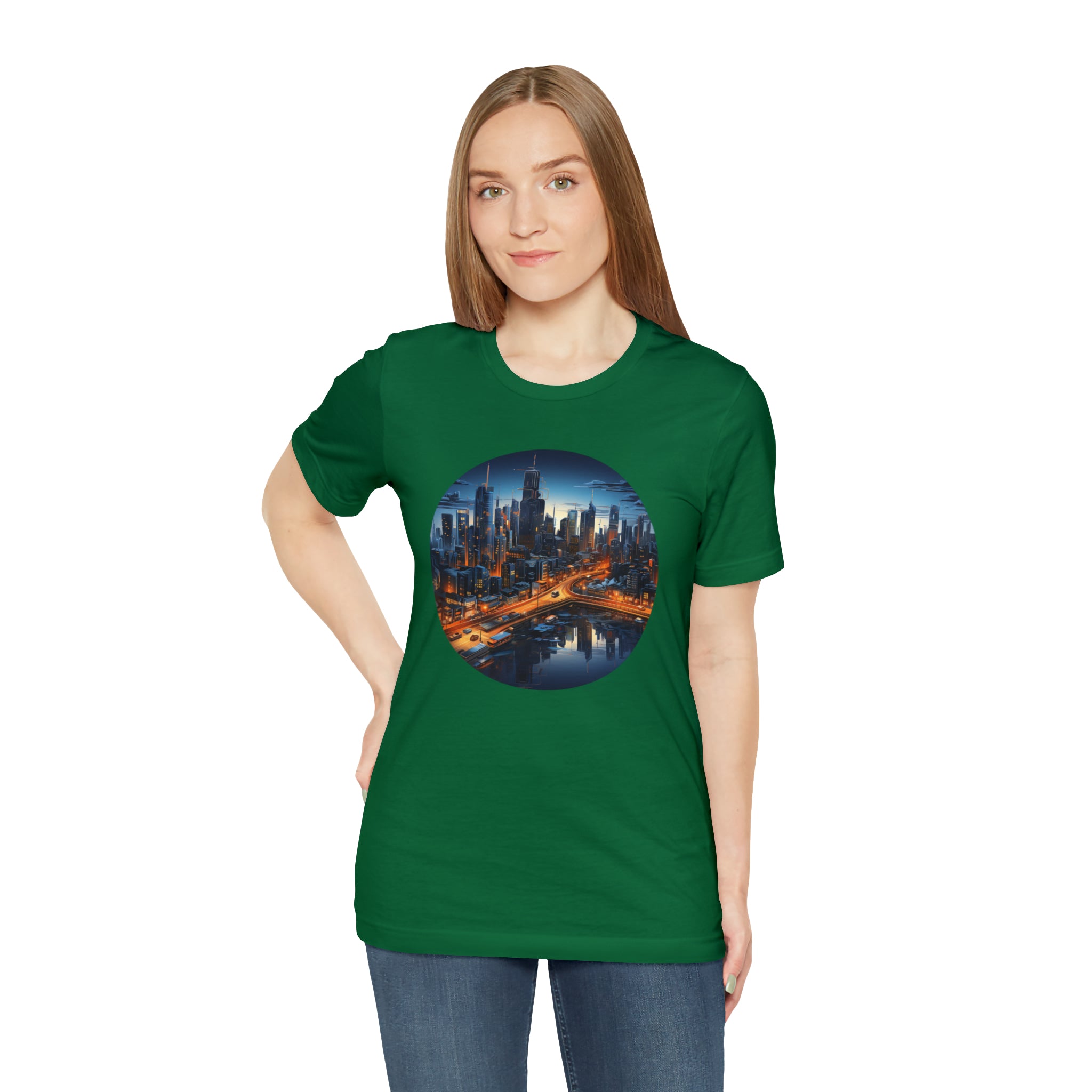 Unisex Jersey Short Sleeve Tee - Isometric Designs 06