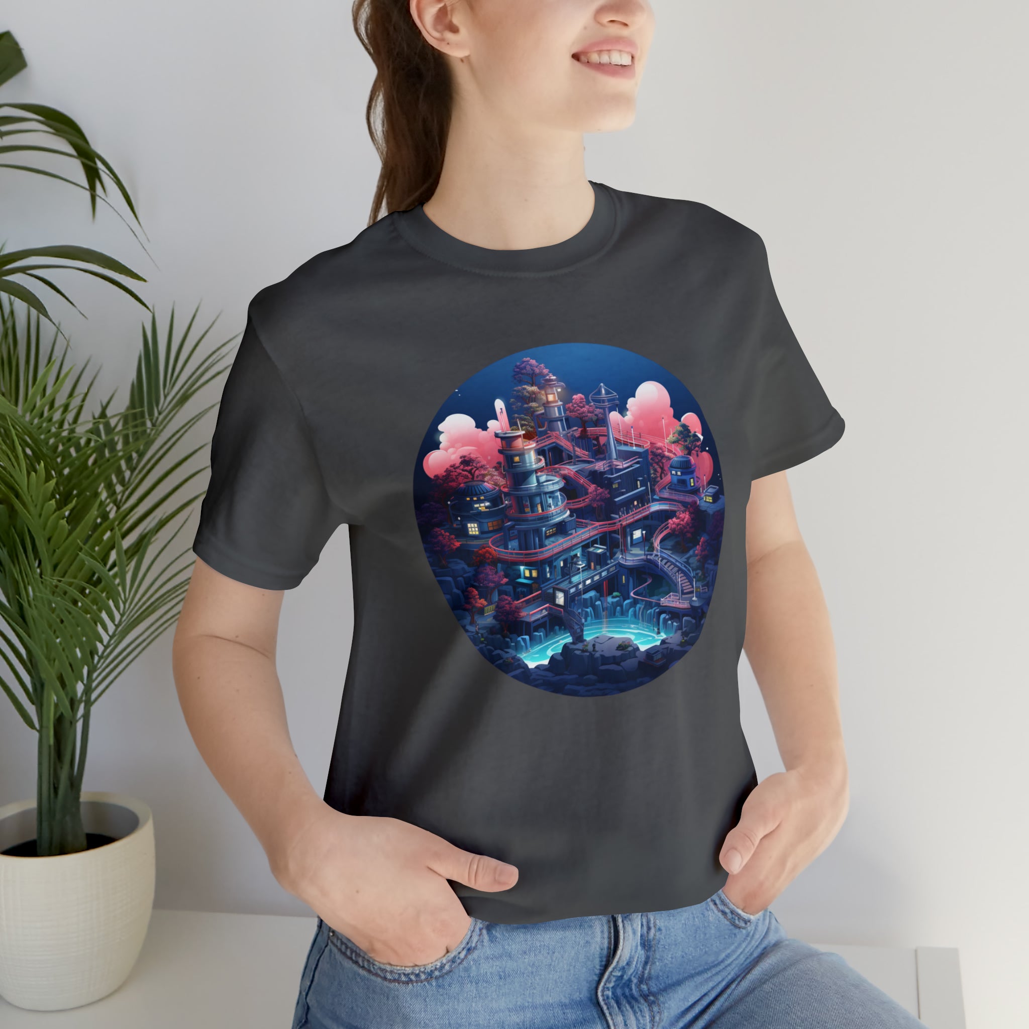 Unisex Jersey Short Sleeve Tee - Isometric Designs 03