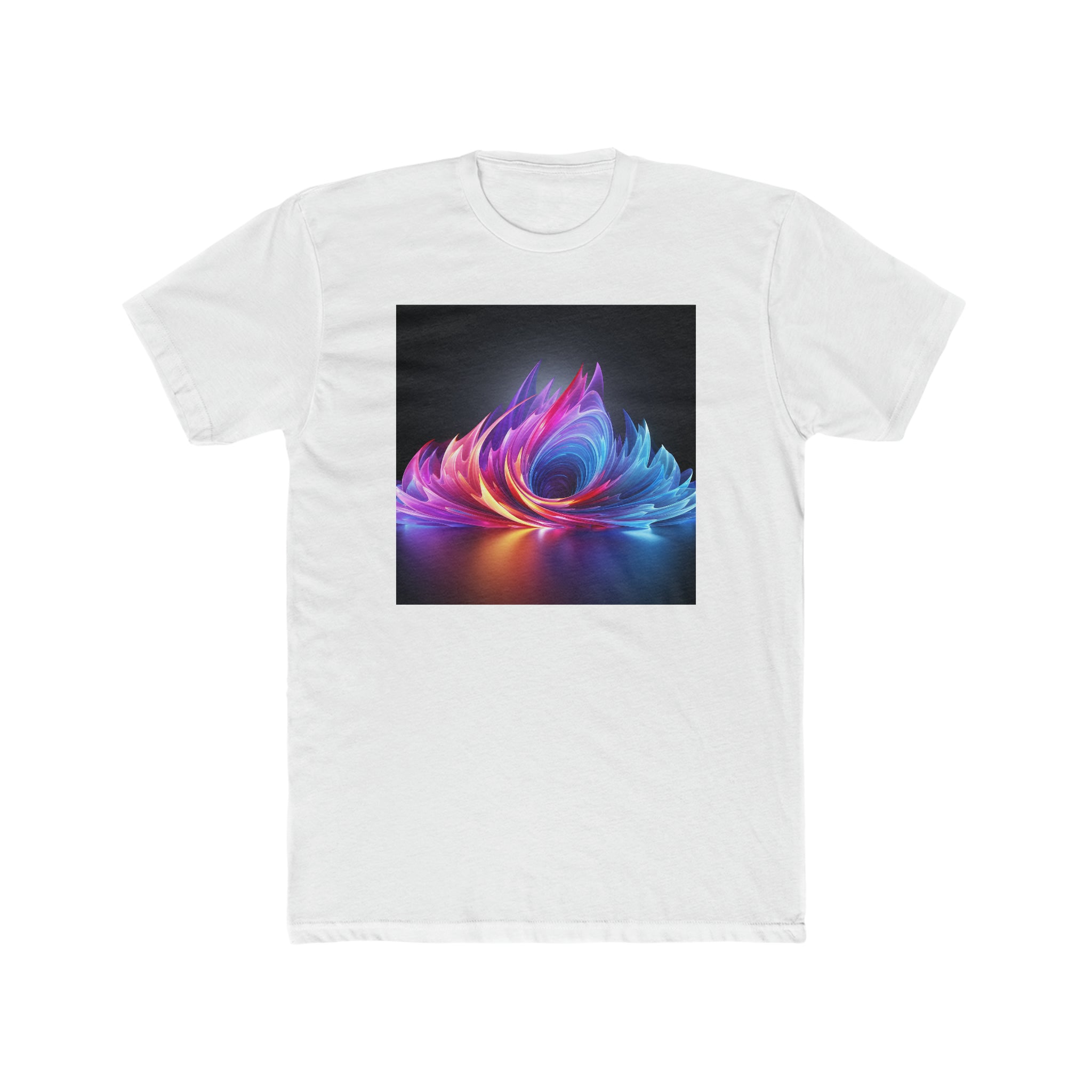Men's Cotton Crew Tee - Vector Art Design 32