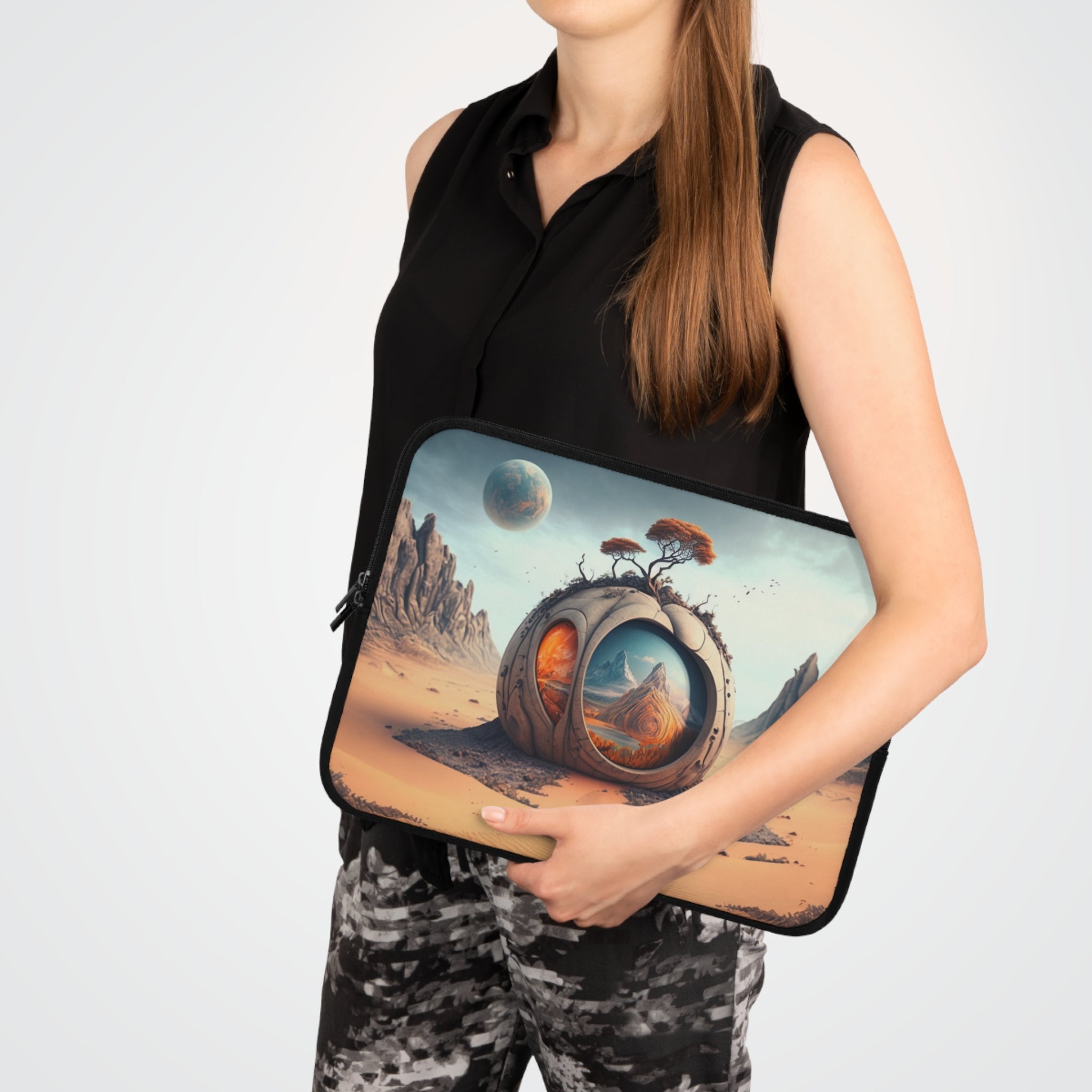 Laptop Sleeve - Surrealist Digital Designs 08