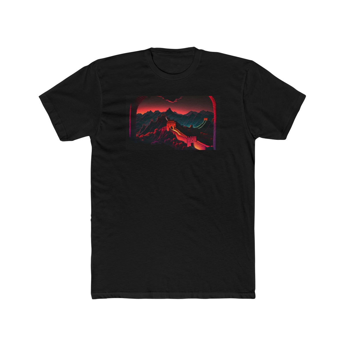 Men's Cotton Crew Tee - Elsewhere collection - Great Wall of China