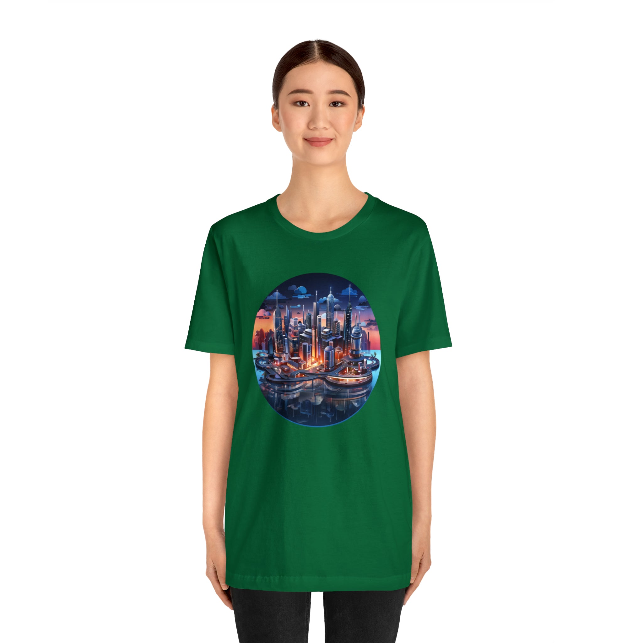 Unisex Jersey Short Sleeve Tee - Isometric Designs 05