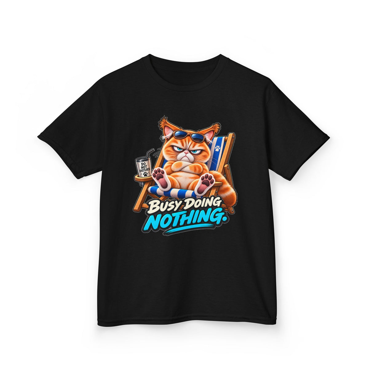 Busy doing Nothing - Mildly Feral - Youth Short Sleeve Tee