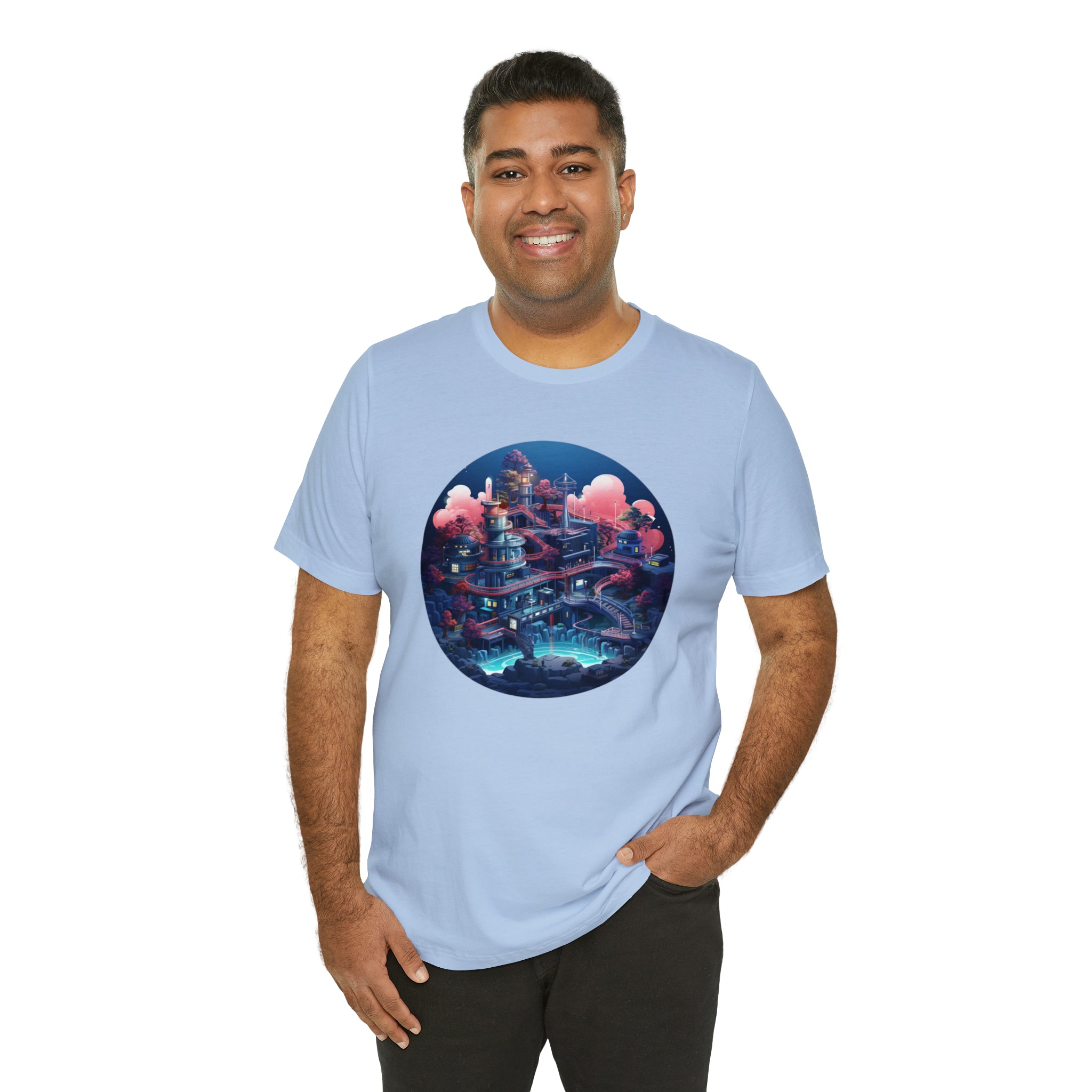 Unisex Jersey Short Sleeve Tee - Isometric Designs 03