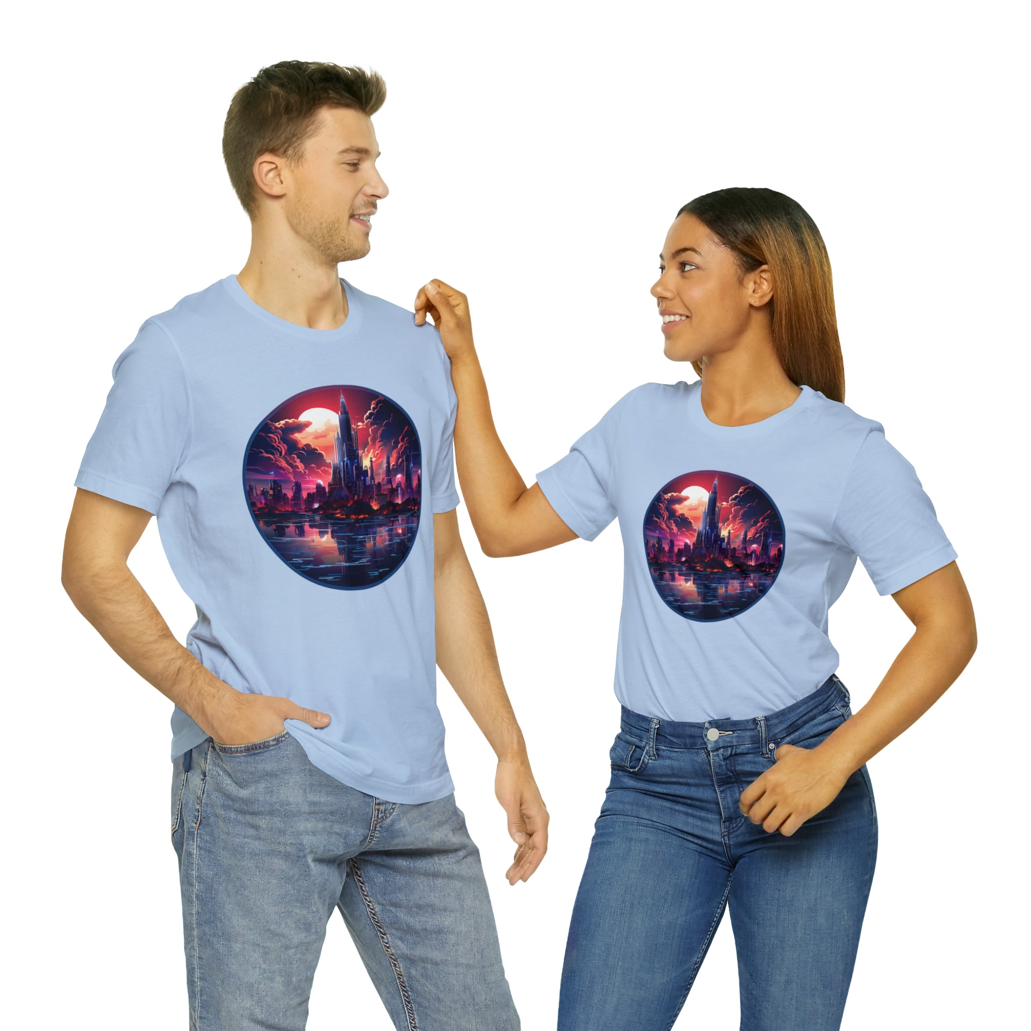 Unisex Jersey Short Sleeve Tee - Isometric Designs 12