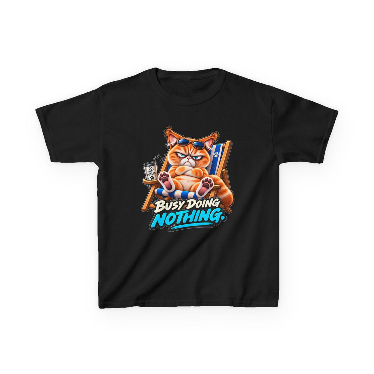Busy doing Nothing - Mildly Feral - Youth Short Sleeve Tee