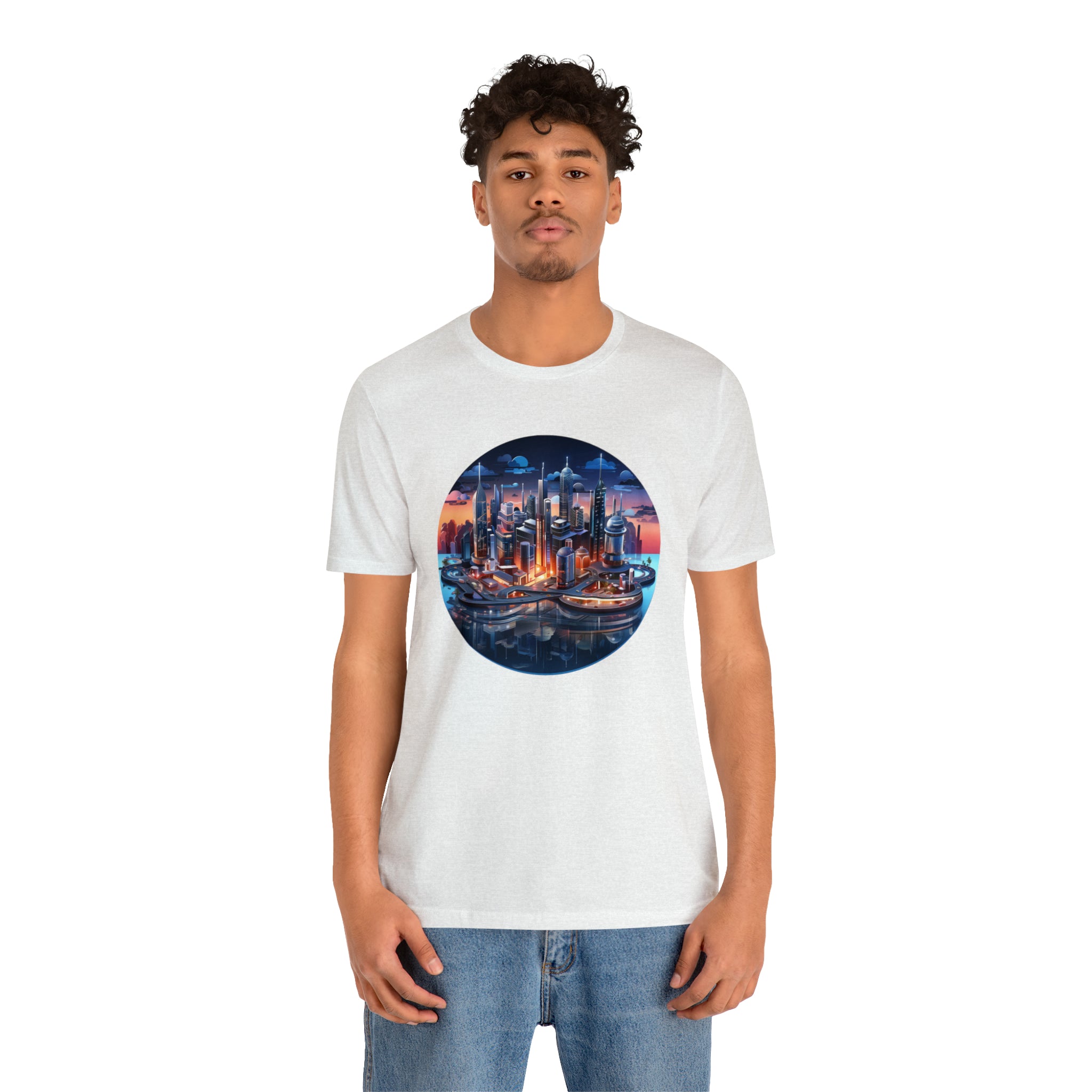Unisex Jersey Short Sleeve Tee - Isometric Designs 05