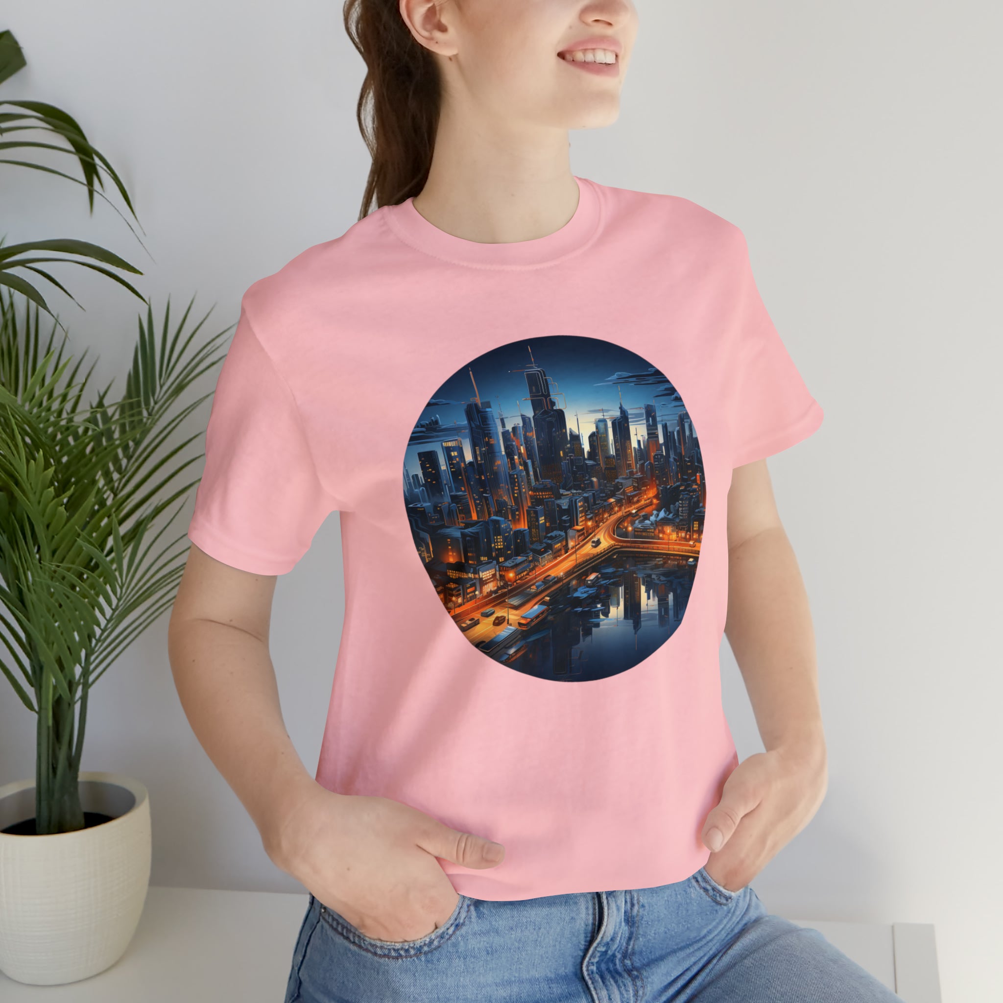 Unisex Jersey Short Sleeve Tee - Isometric Designs 06
