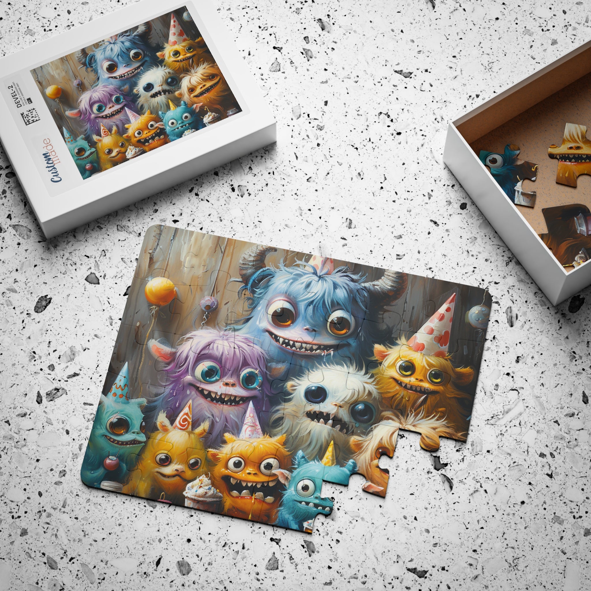 Kids' Puzzle, 30-Piece - Monster Party