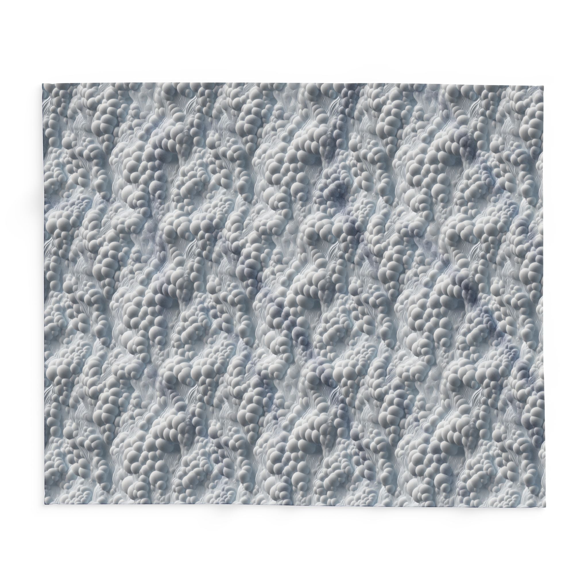 Arctic Fleece Blanket — Cozy Clouds Pattern