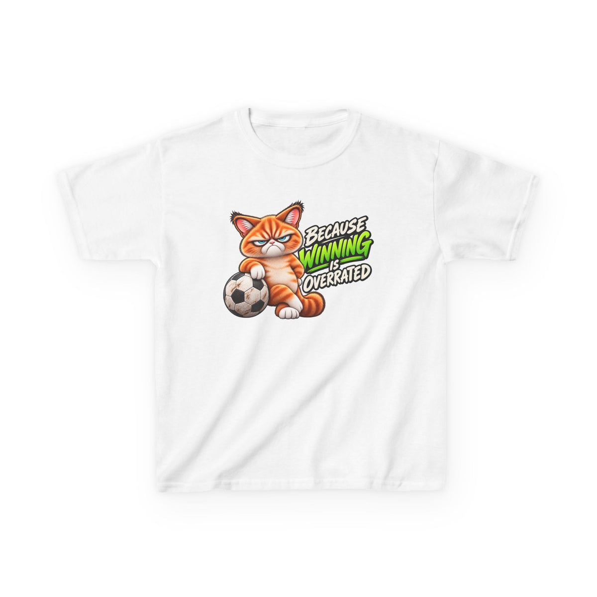 Because Winning is Overrated - Mildly Feral - Youth Short Sleeve Tee