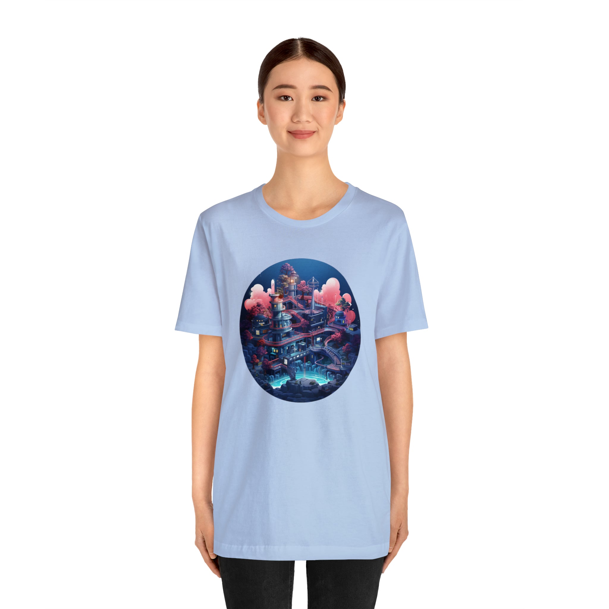 Unisex Jersey Short Sleeve Tee - Isometric Designs 03