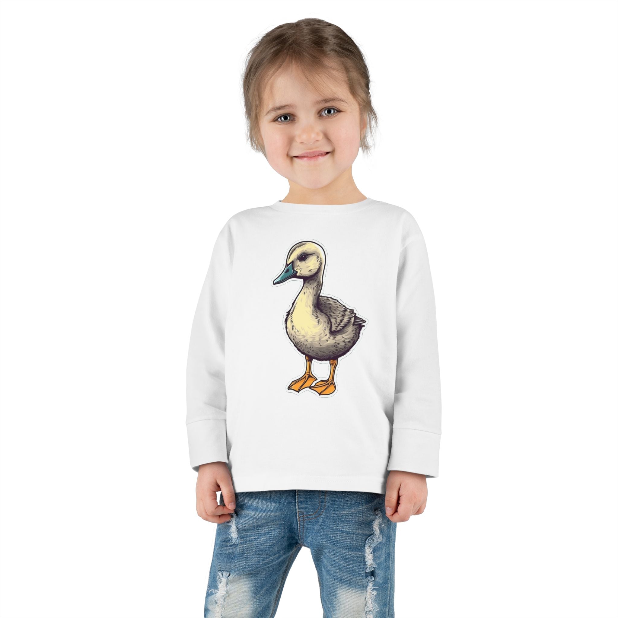 Toddler Long Sleeve Tee - Goose Gosling