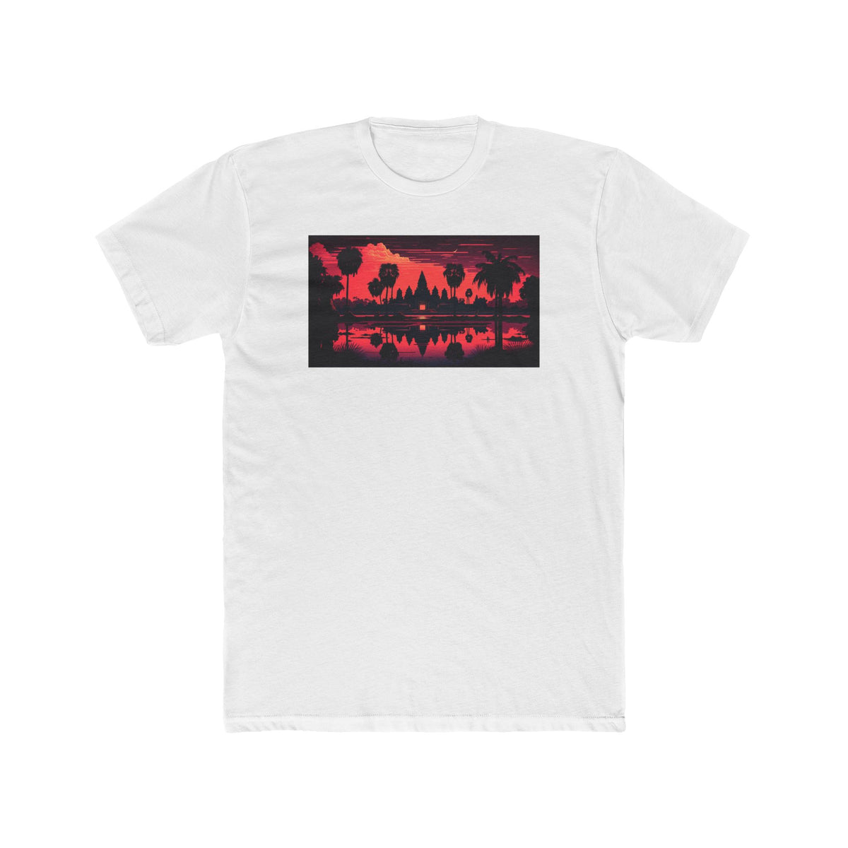 Men's Cotton Crew Tee - Elsewhere collection - Angkor Wat
