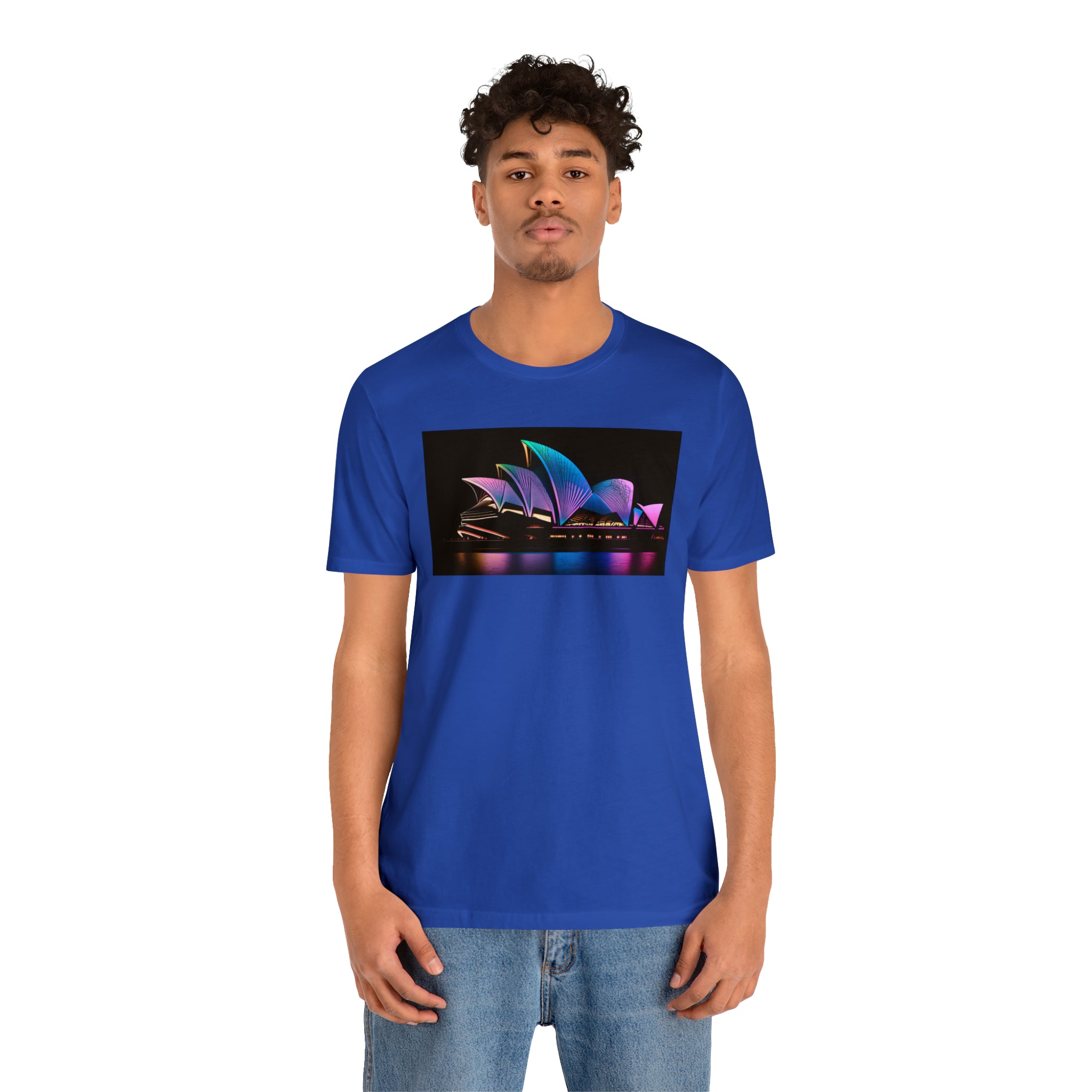 Unisex Jersey Short Sleeve Tee - Sydney Opera House, Australia