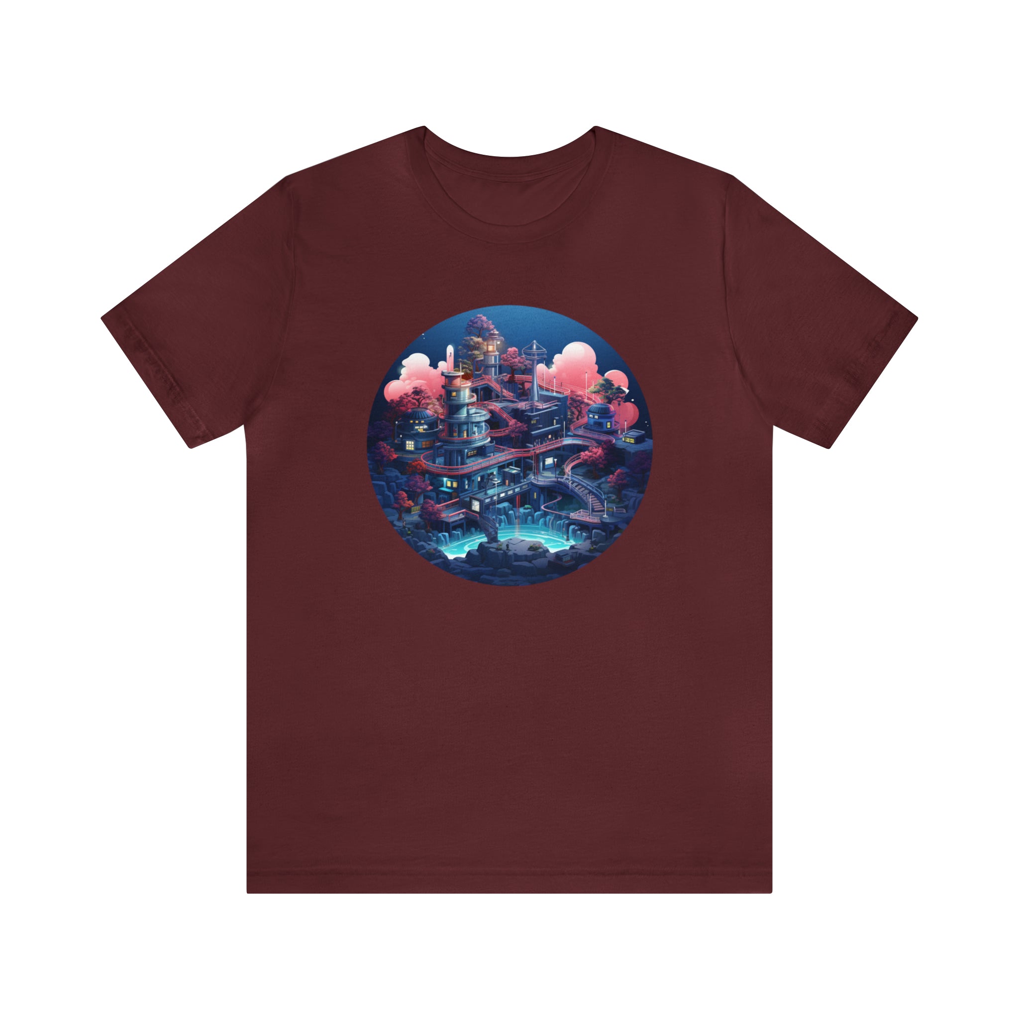 Unisex Jersey Short Sleeve Tee - Isometric Designs 03