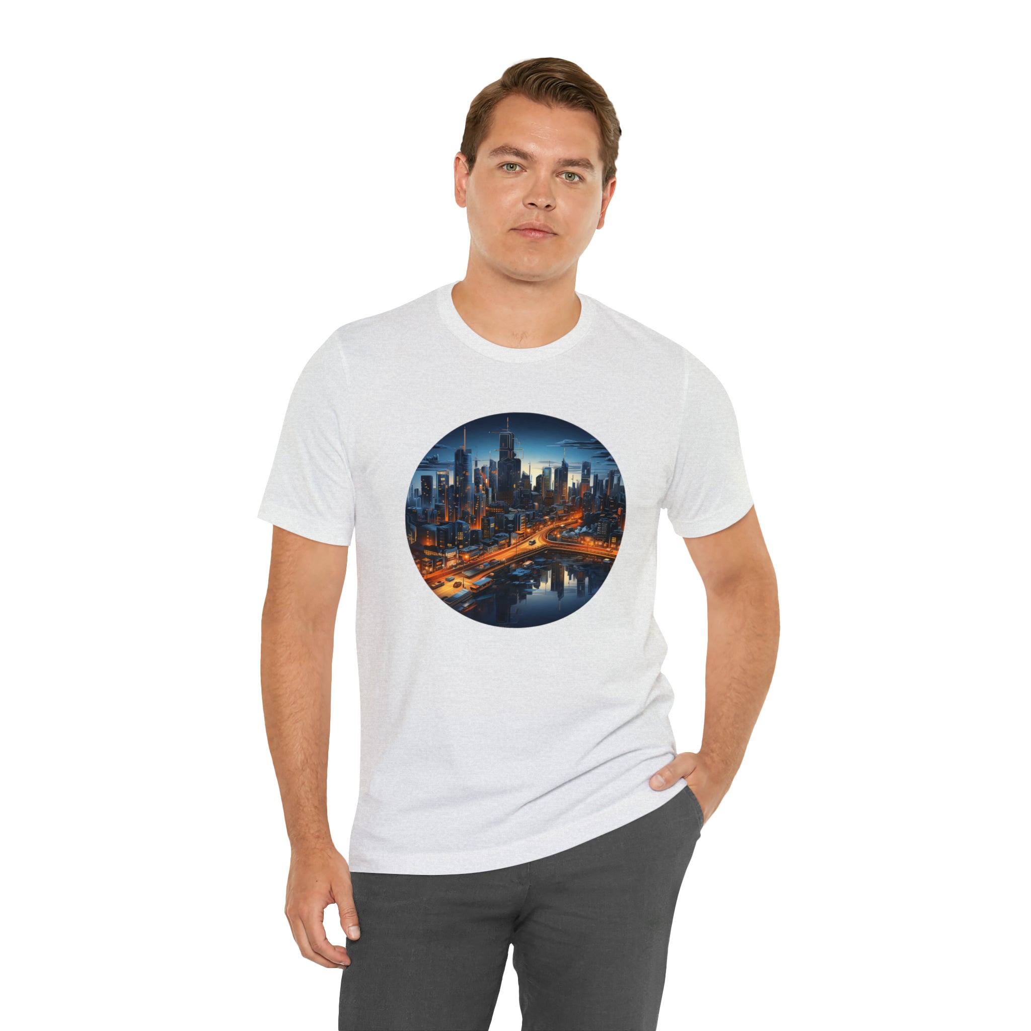Unisex Jersey Short Sleeve Tee - Isometric Designs 06