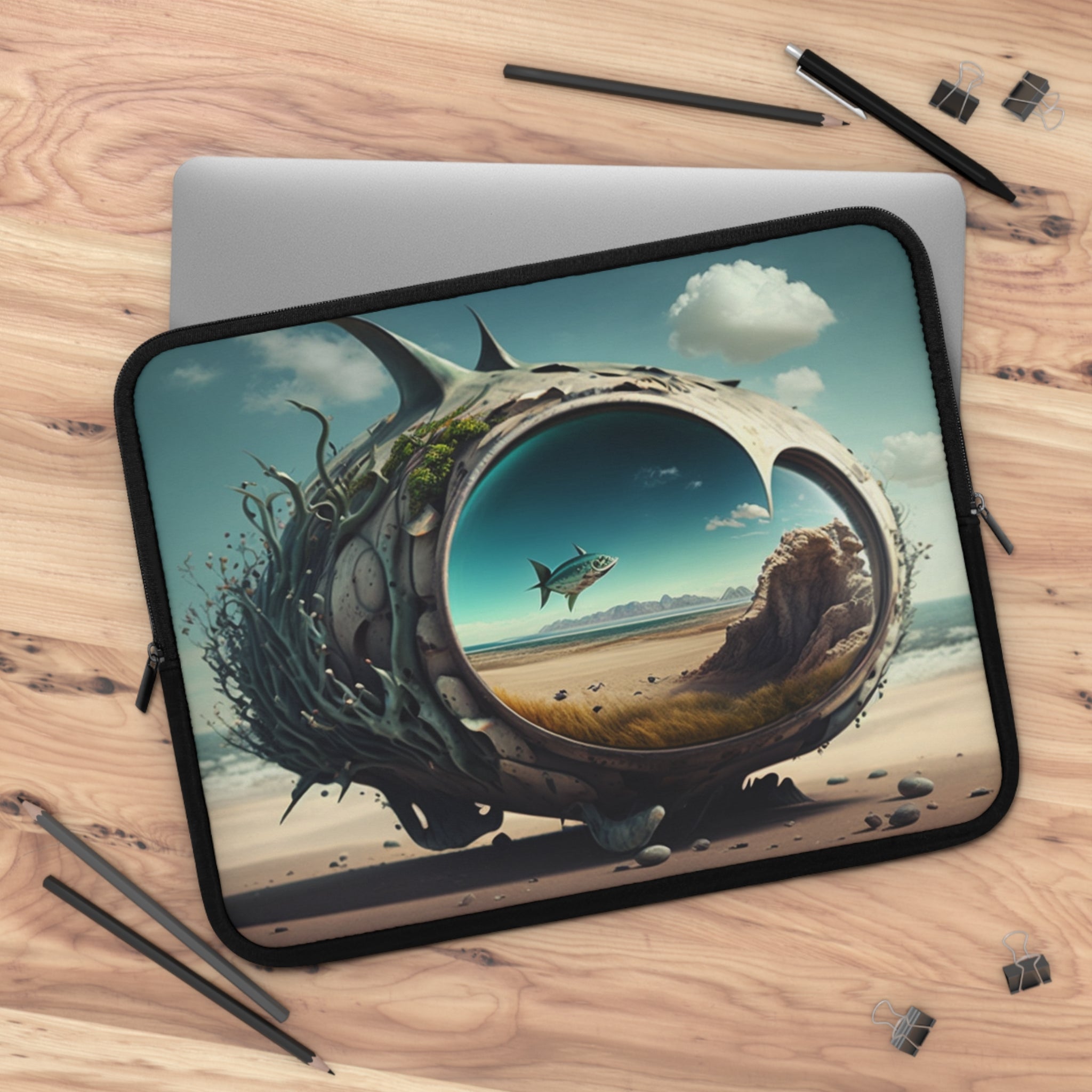 Laptop Sleeve - Surrealist Digital Designs 09
