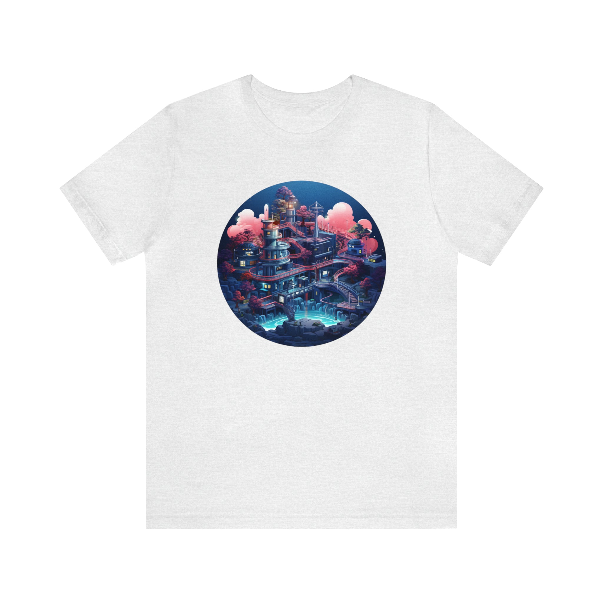 Unisex Jersey Short Sleeve Tee - Isometric Designs 03