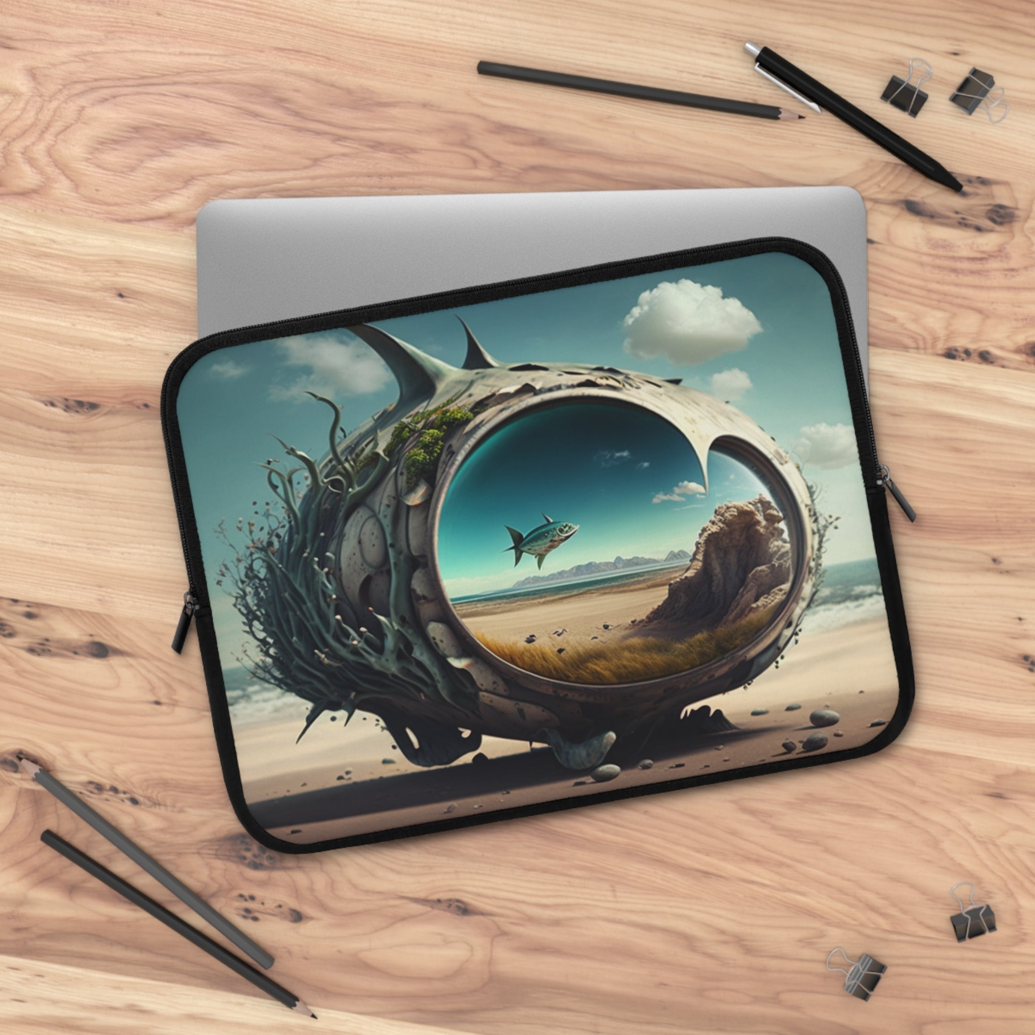 Laptop Sleeve - Surrealist Digital Designs 09