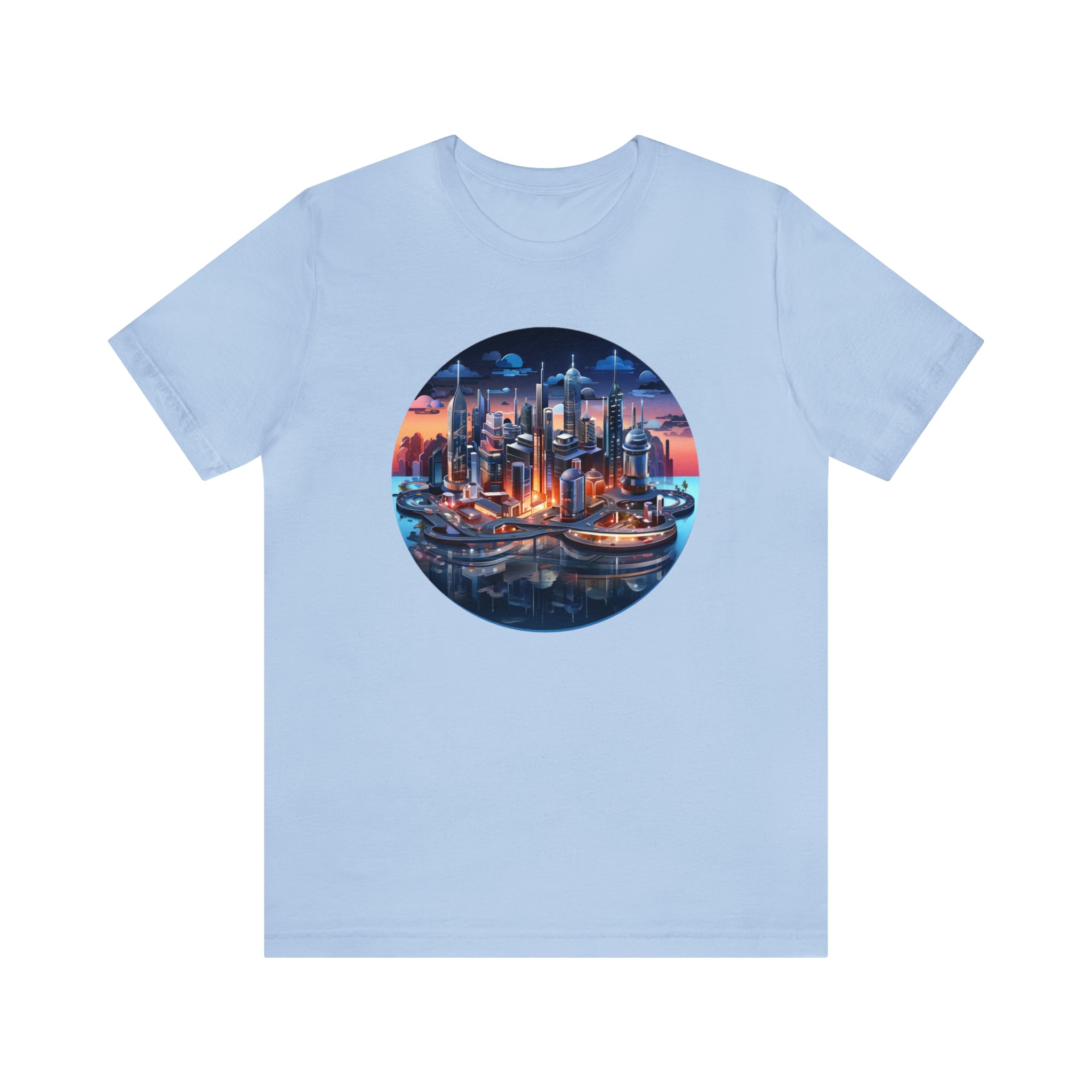 Unisex Jersey Short Sleeve Tee - Isometric Designs 05