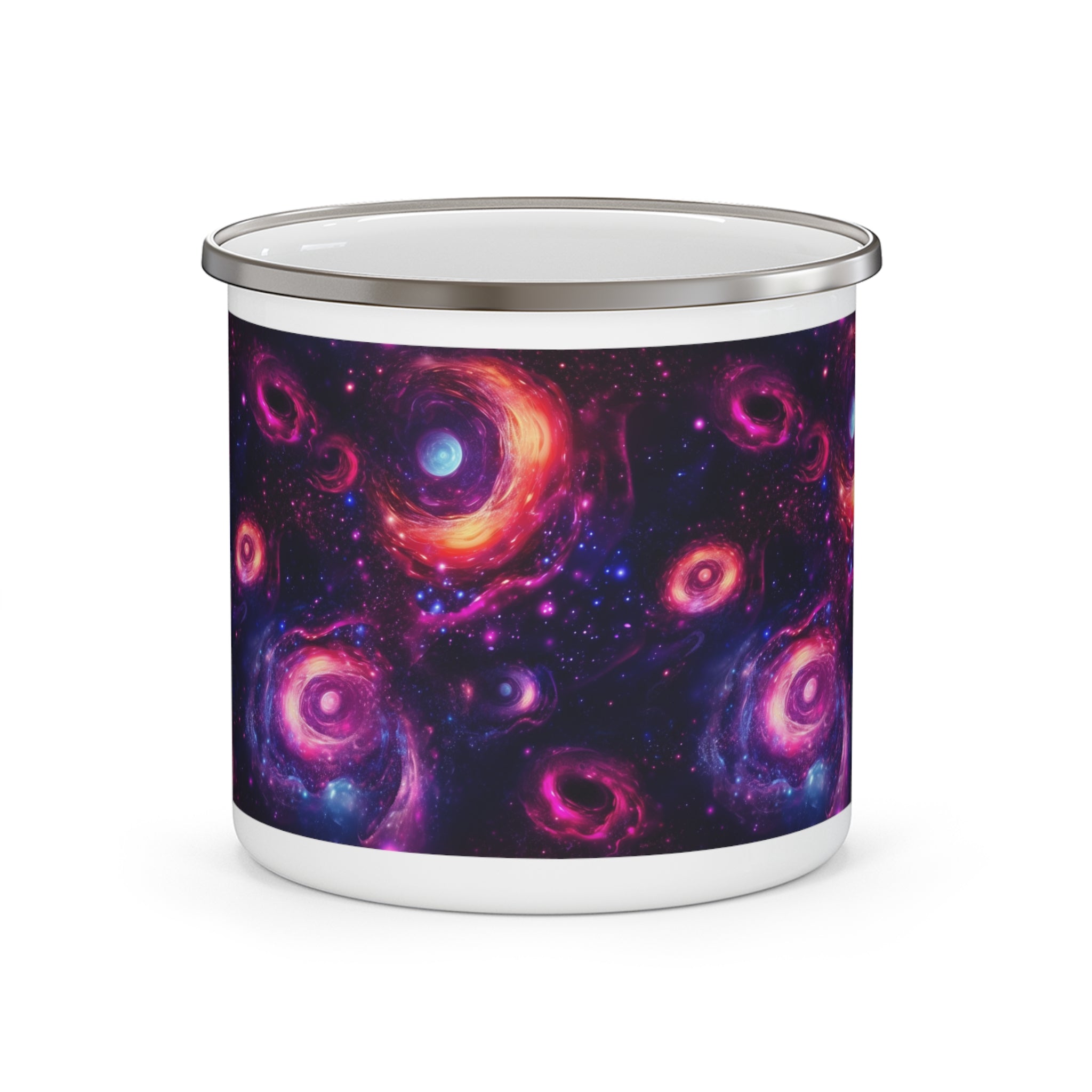 Enamel Camping Mug - Seamless Designs 08