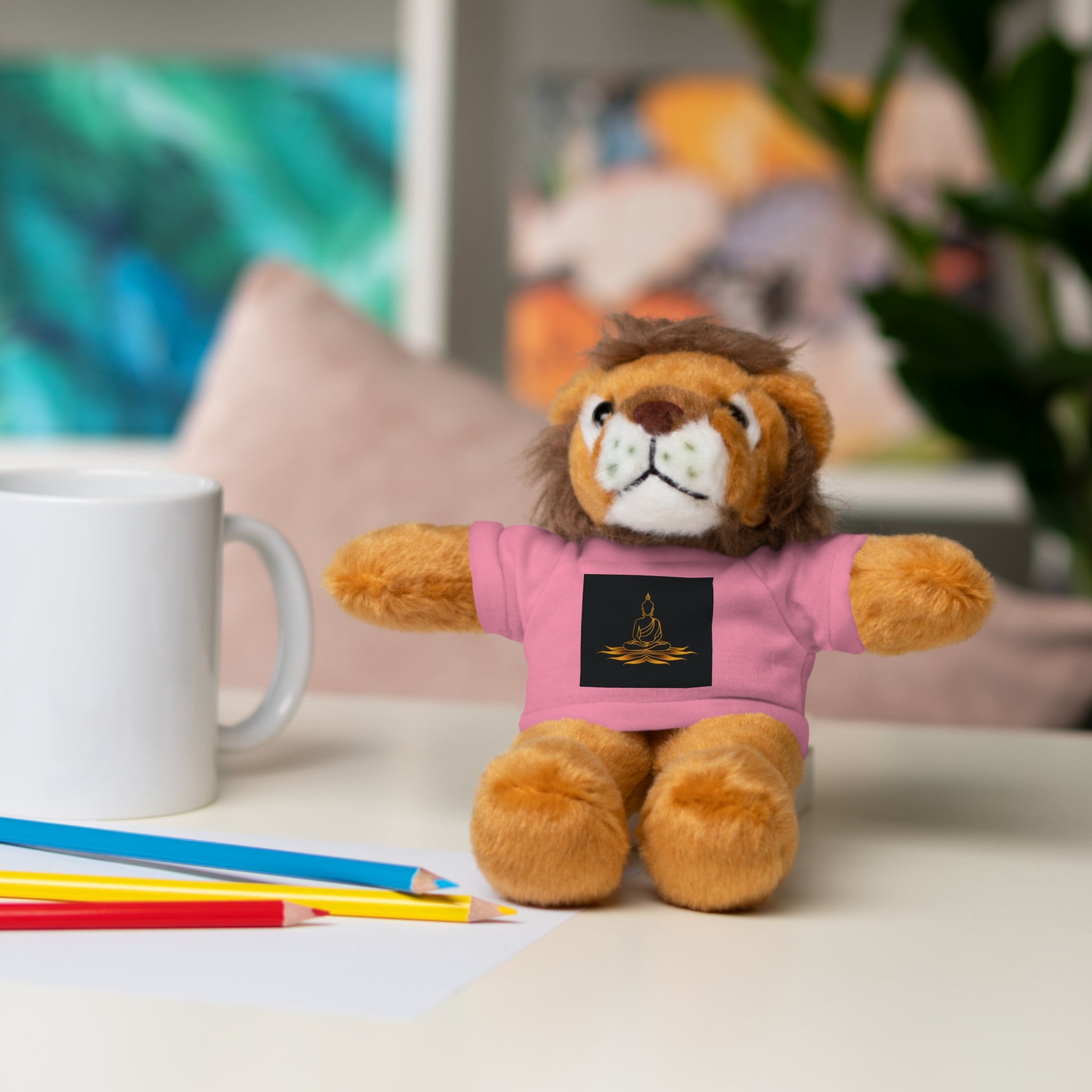 Plush Animal Gift - Meditation Tee