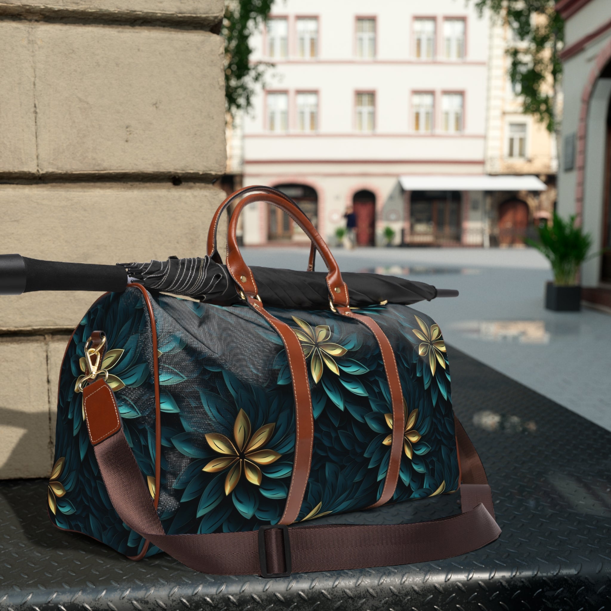 Waterproof Travel Bag (AOP) - 3D Art Designs