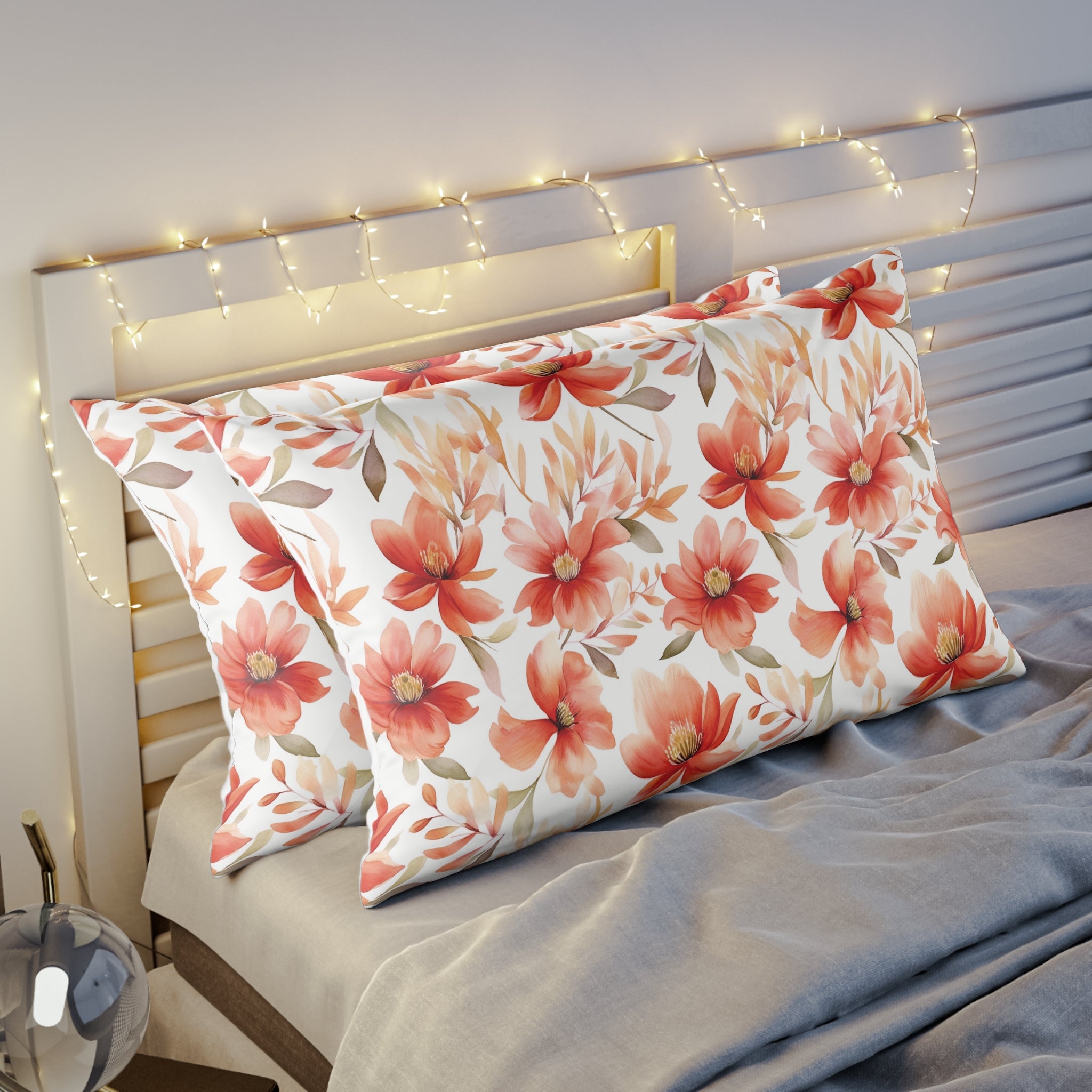 Pillow Sham (AOP) - Seamless Watercolor Designs 02