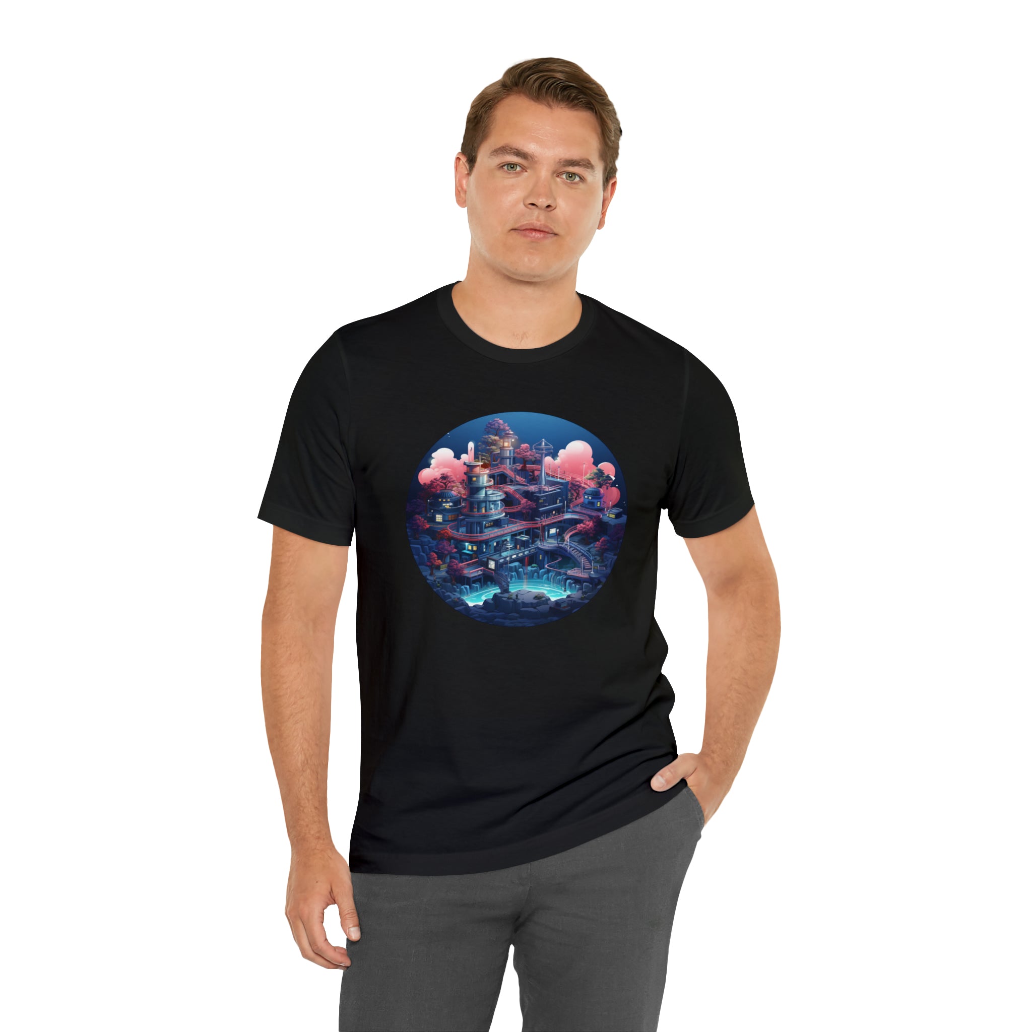 Unisex Jersey Short Sleeve Tee - Isometric Designs 03