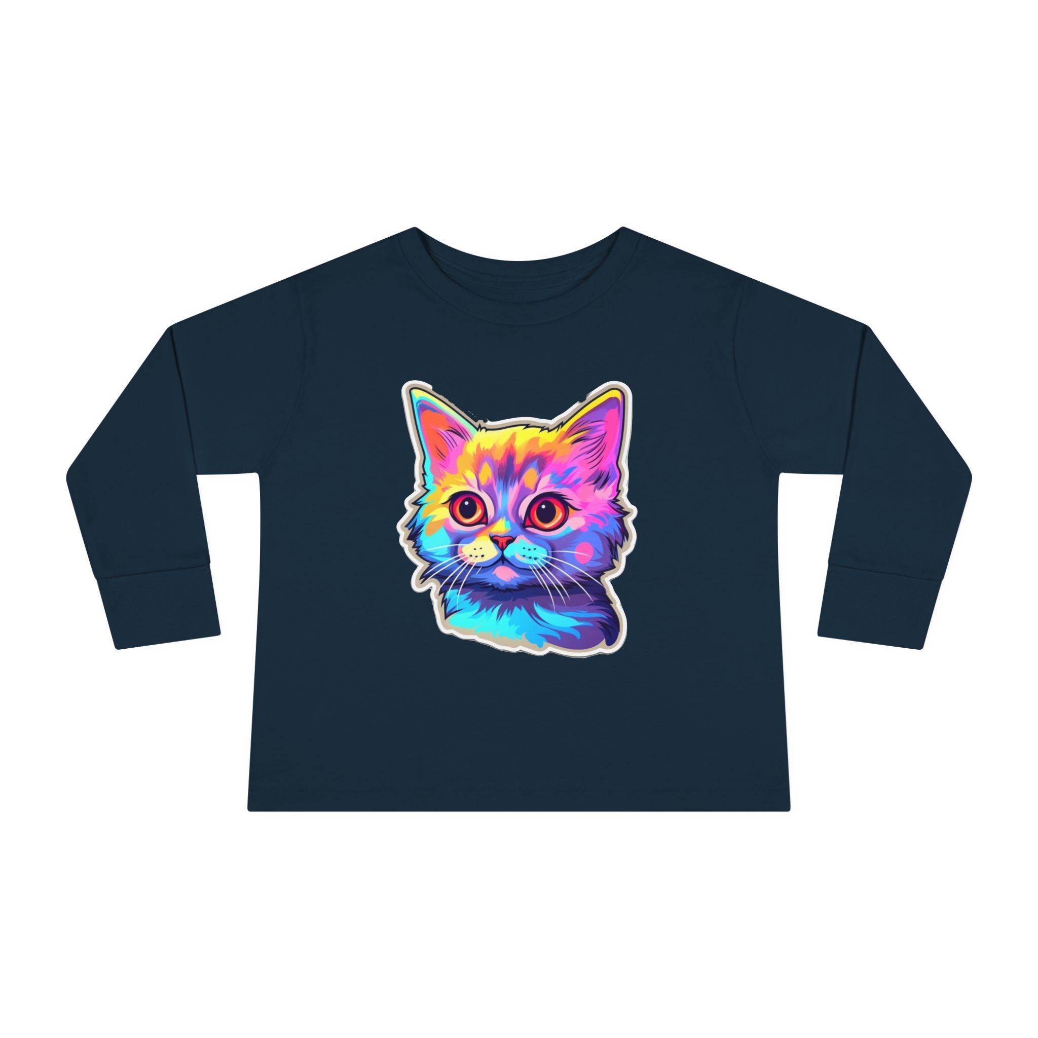 Toddler Long Sleeve Tee - Kittens 03