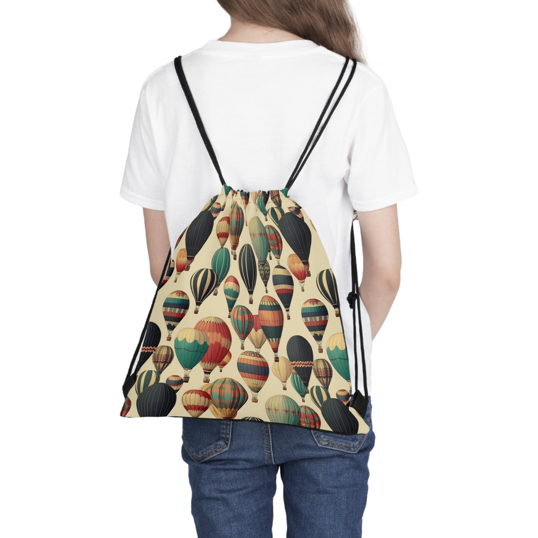 Outdoor Drawstring Bag (AOP) - Seamless Designs 04