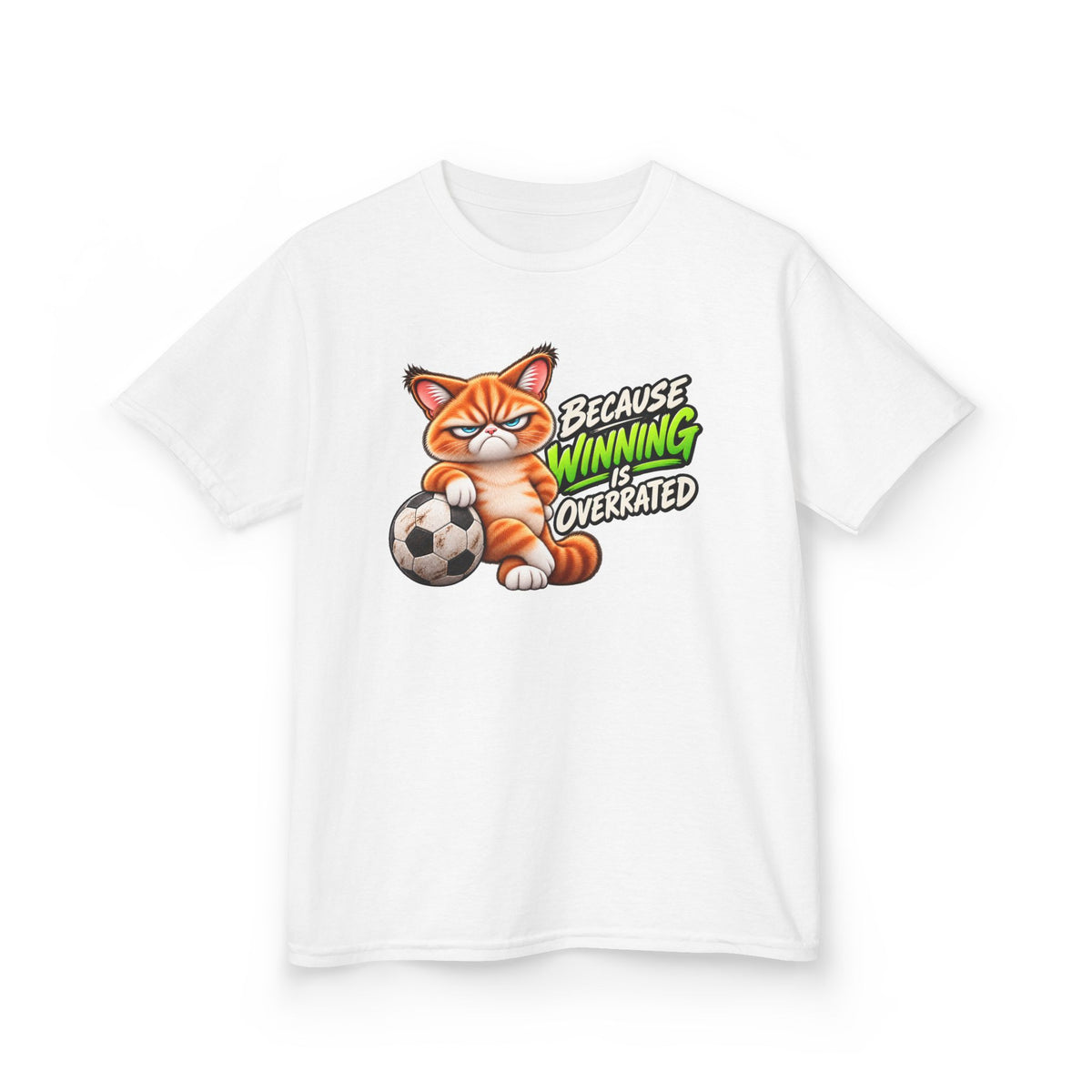 Because Winning is Overrated - Mildly Feral - Youth Short Sleeve Tee