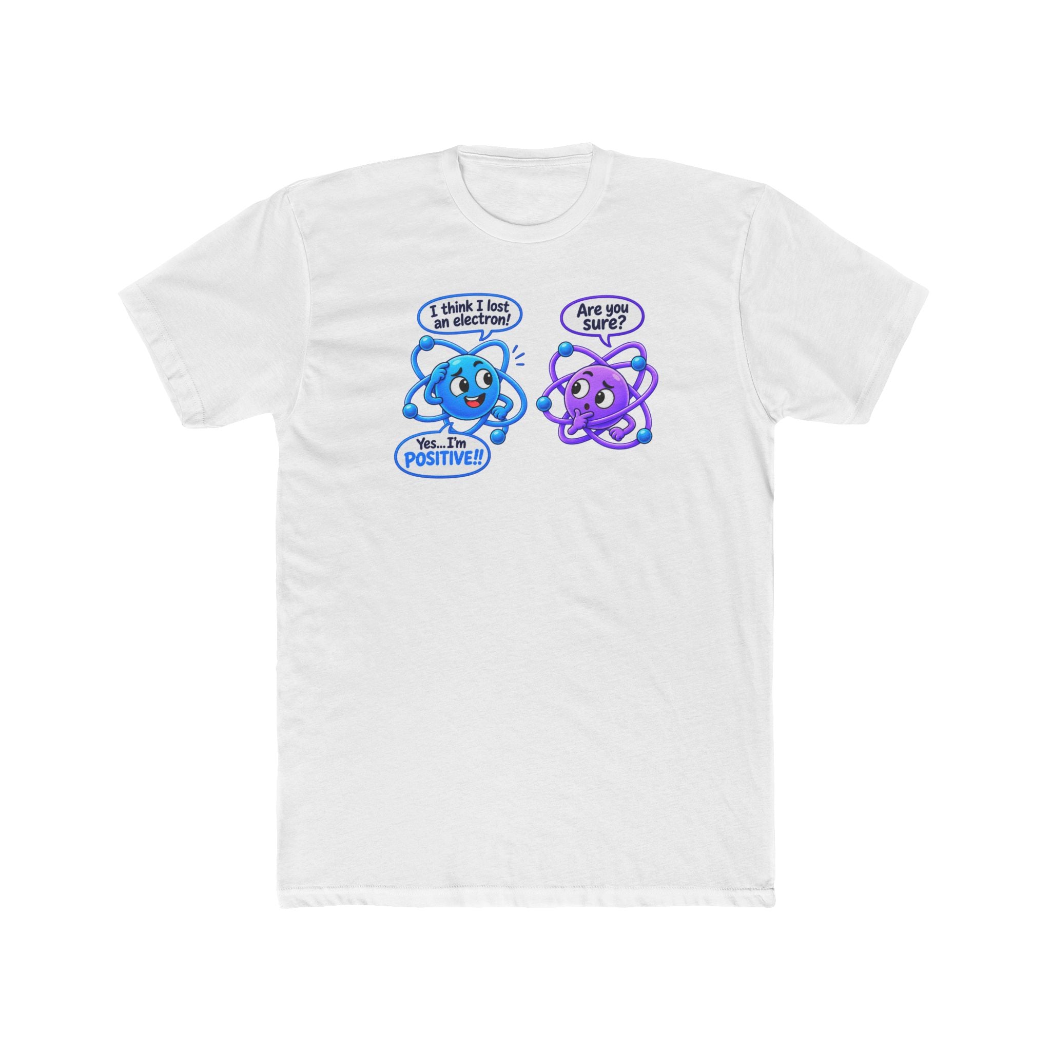 Men's Cotton Crew Tee - Science collection - Atomic Conversation