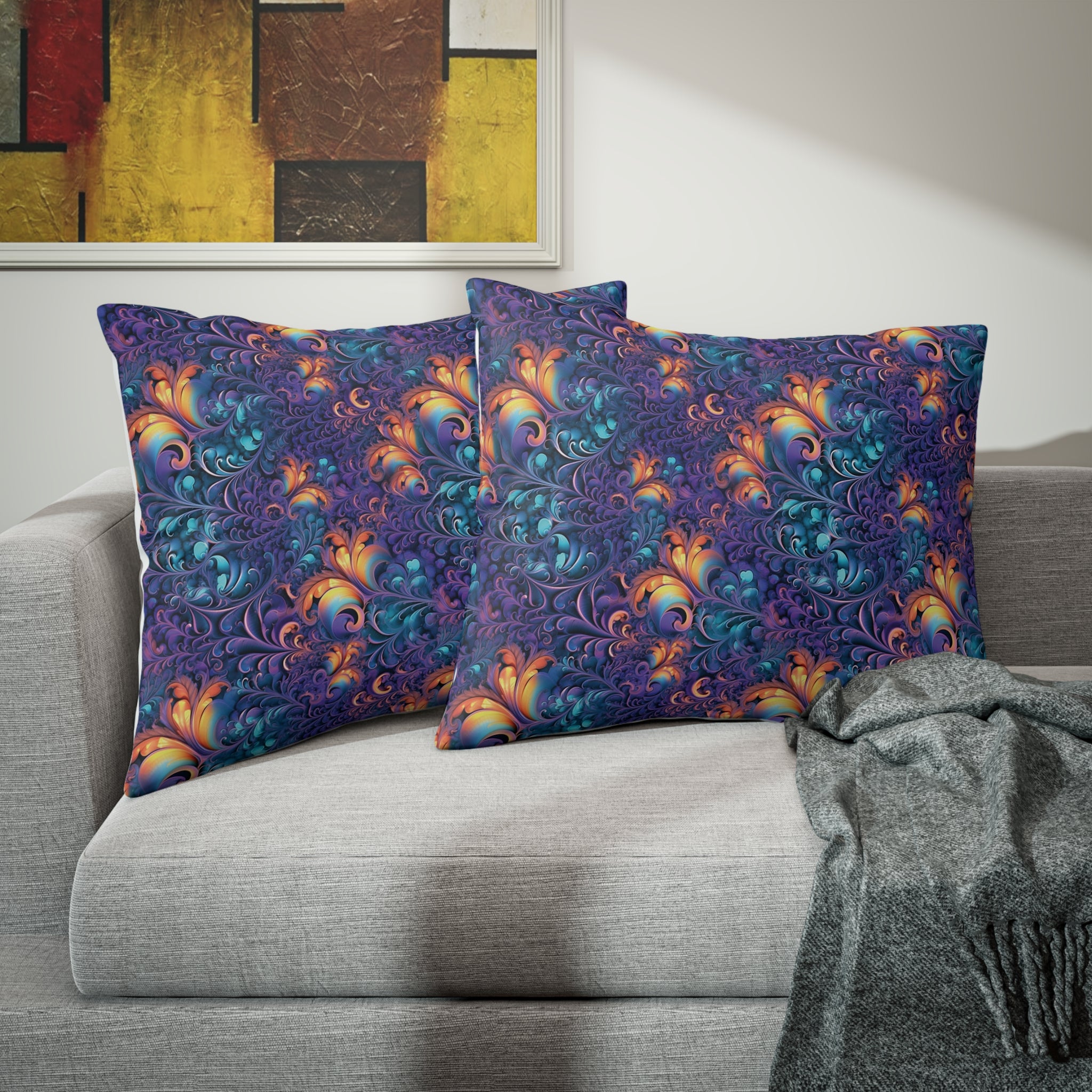Pillow Sham (AOP) - Seamless Fractal Designs 02