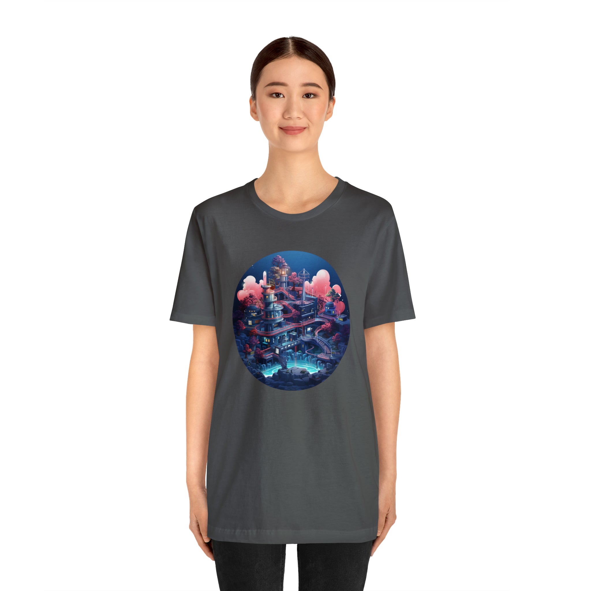 Unisex Jersey Short Sleeve Tee - Isometric Designs 03